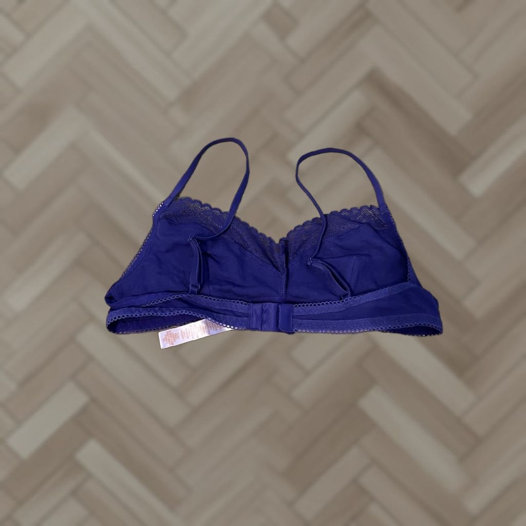 Vintage Savage X Fenty Bralette Women’s Blue M NWT Size Medium Bralette Womens Blue M NWT Size ONE SIZE - 1 Thumbnail