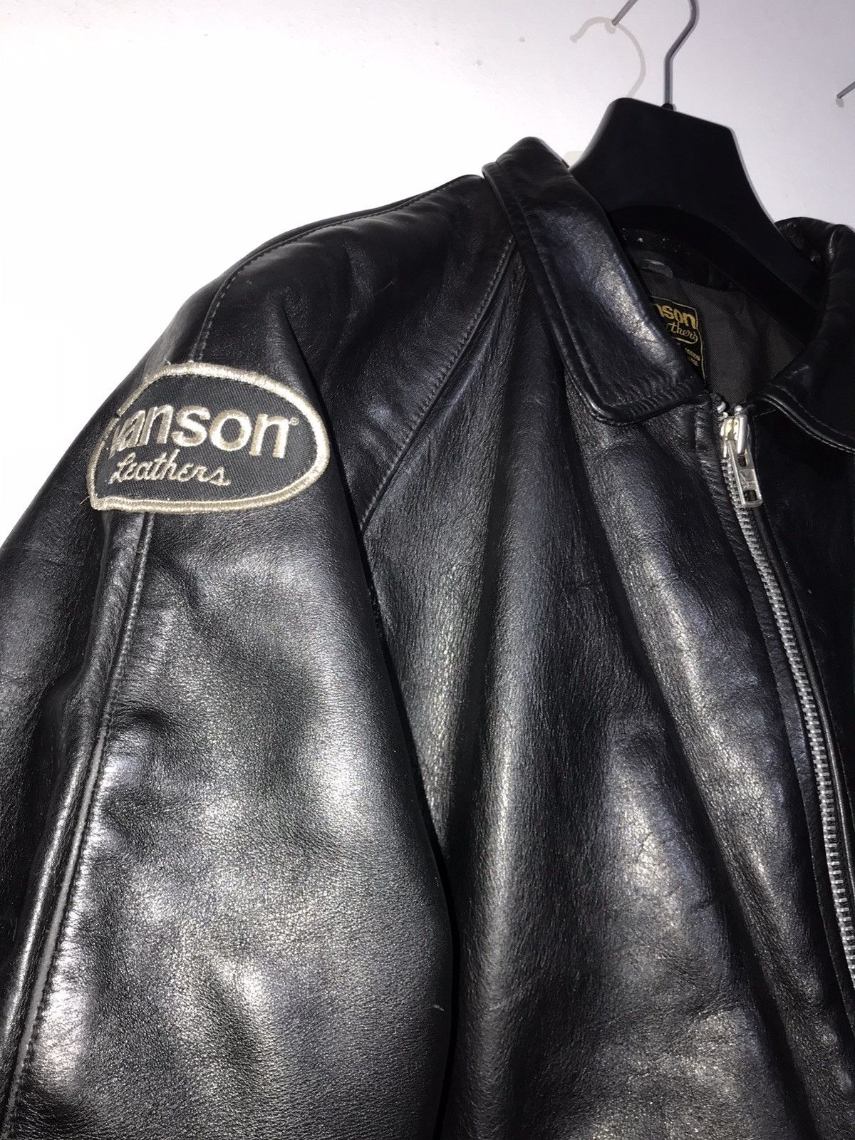 Vanson Leathers VANSON STADIUM JACKET 54 Size US L / EU 52-54 / 3 - 5 Thumbnail