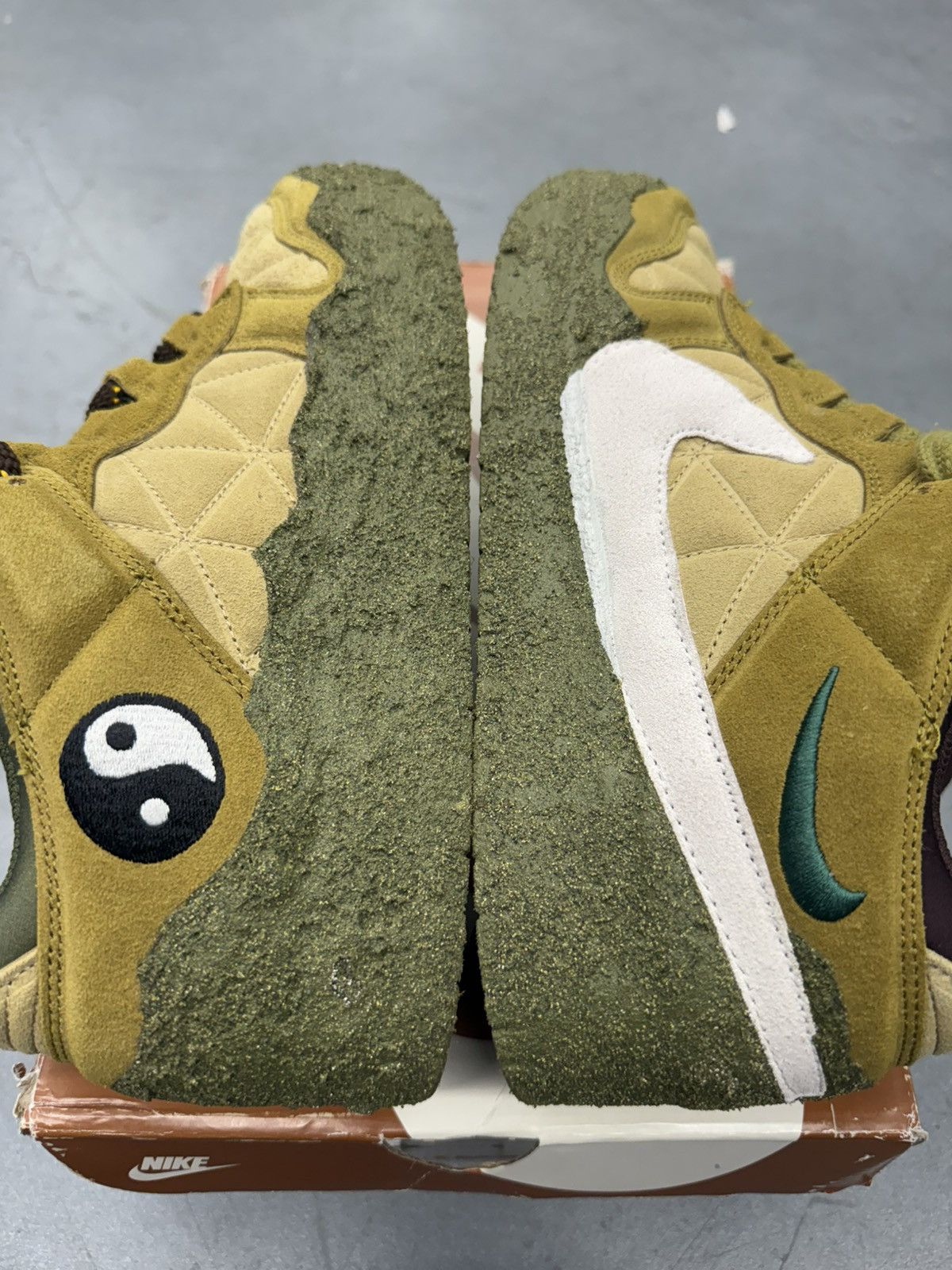 Cactus Plant Flea Market × Nike 2022 Nike CPFM Flea 1 Cactus Plant Flea Market Dessert Moss Size US 12 / EU 45 - 4 Thumbnail