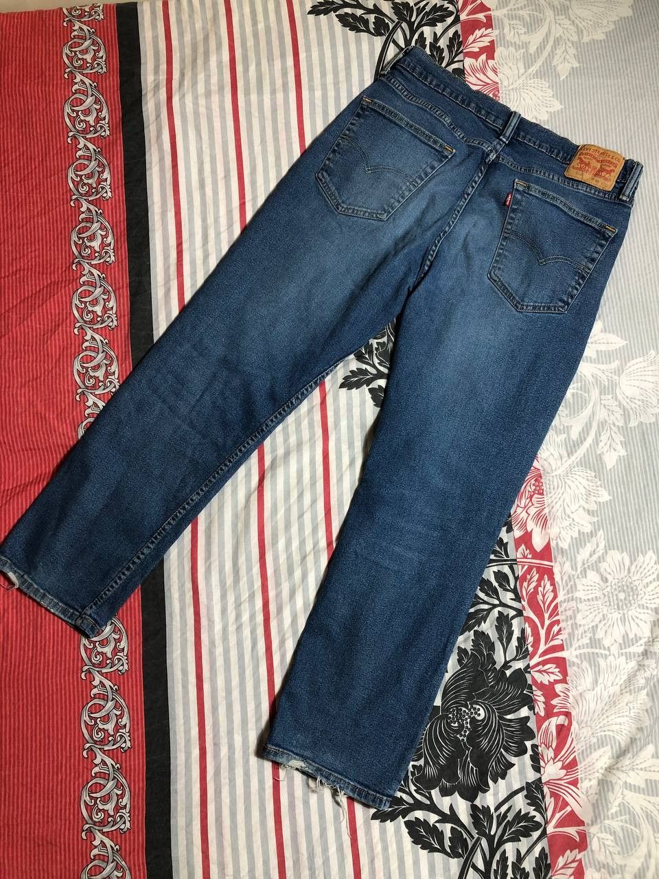 Levi's × Vintage Vintage 90s Levi’s 514 Boot Cut Made in USA Size US 36 / EU 52 - 10 Thumbnail