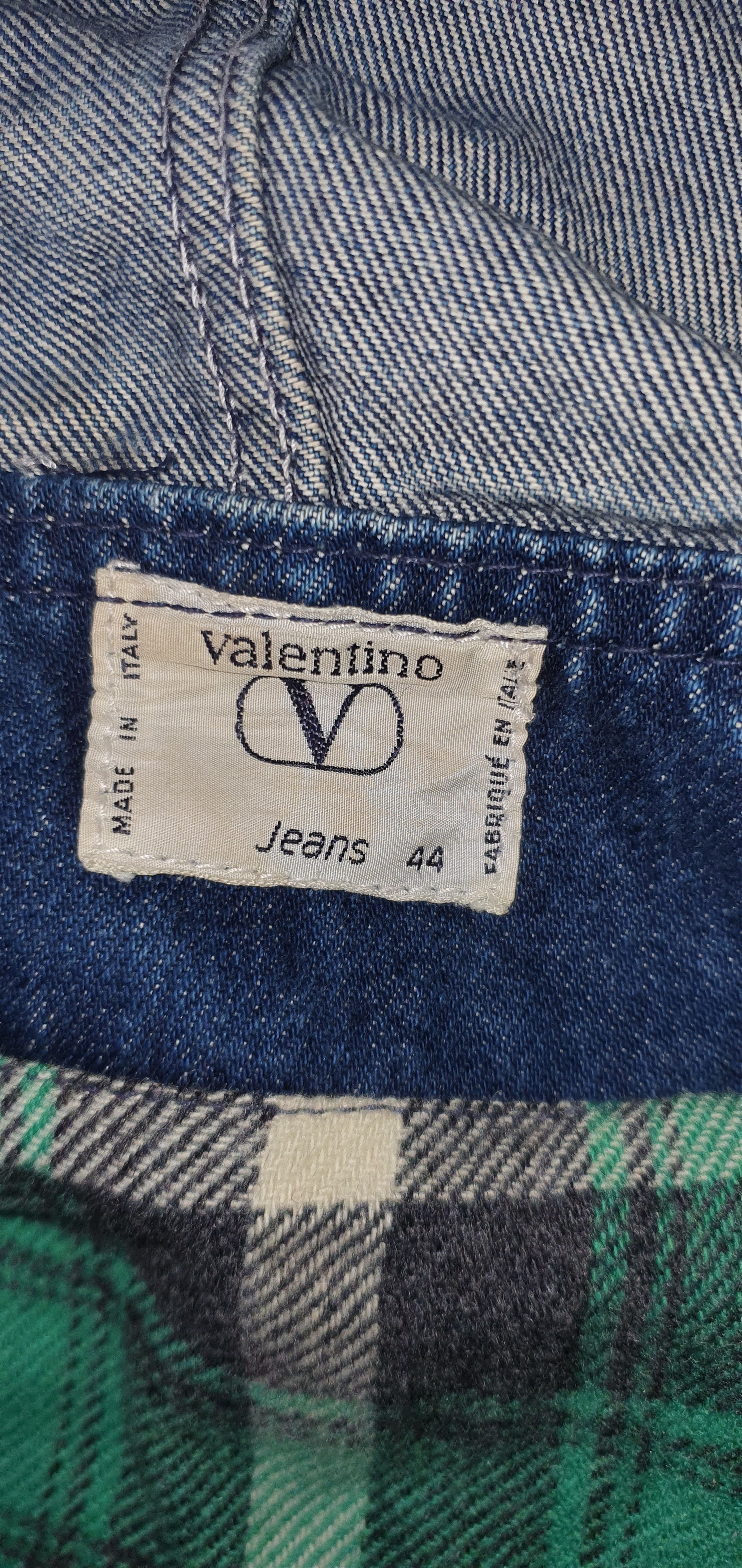 Other Valentino Blue Denim Cotton Vintage 1980s Coat Size US S / EU 44-46 / 1 - 2 Thumbnail