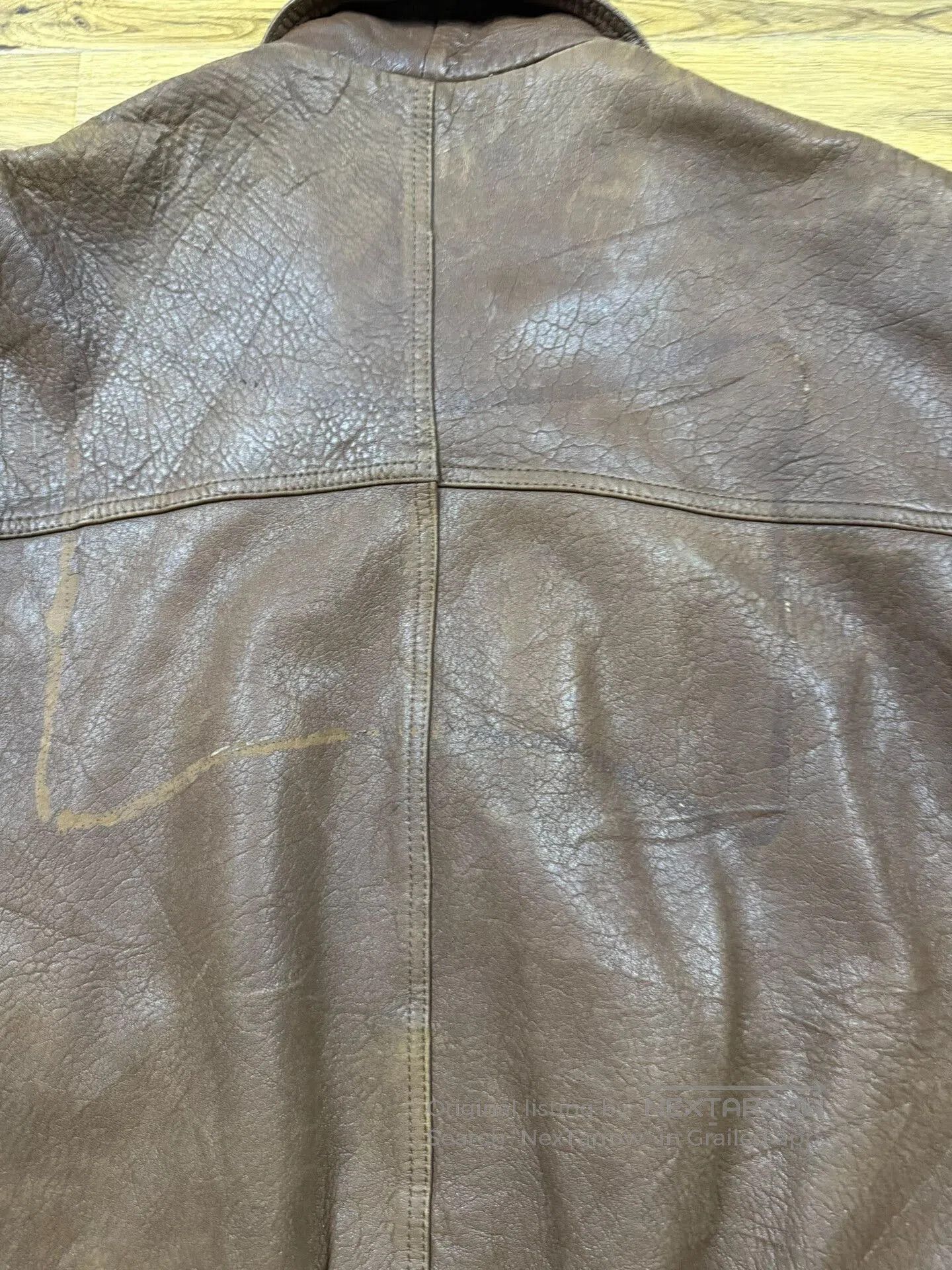 Other AN+IRAGE Brown Leather Jacket. Size US XXL / EU 58 / 5 - 7 Thumbnail