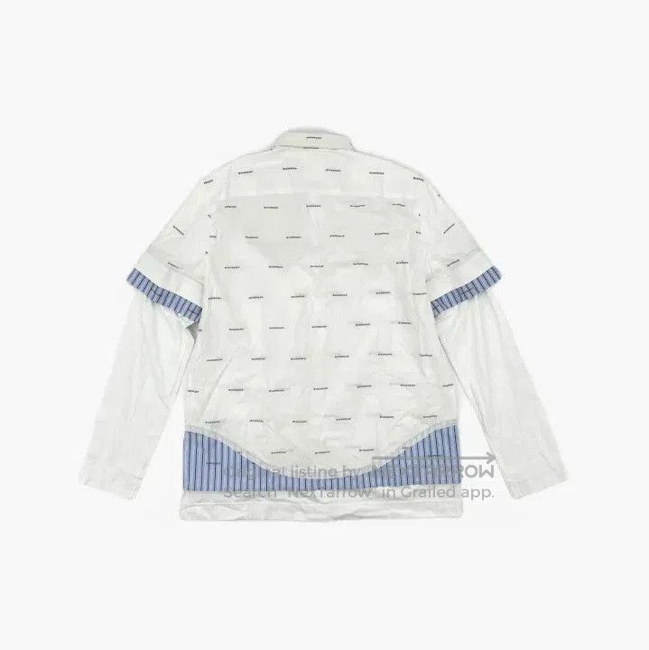 Givenchy Givenchy SS23 Logo Print Pointed Collar Long. Size US XXS / EU 40 - 1 Thumbnail