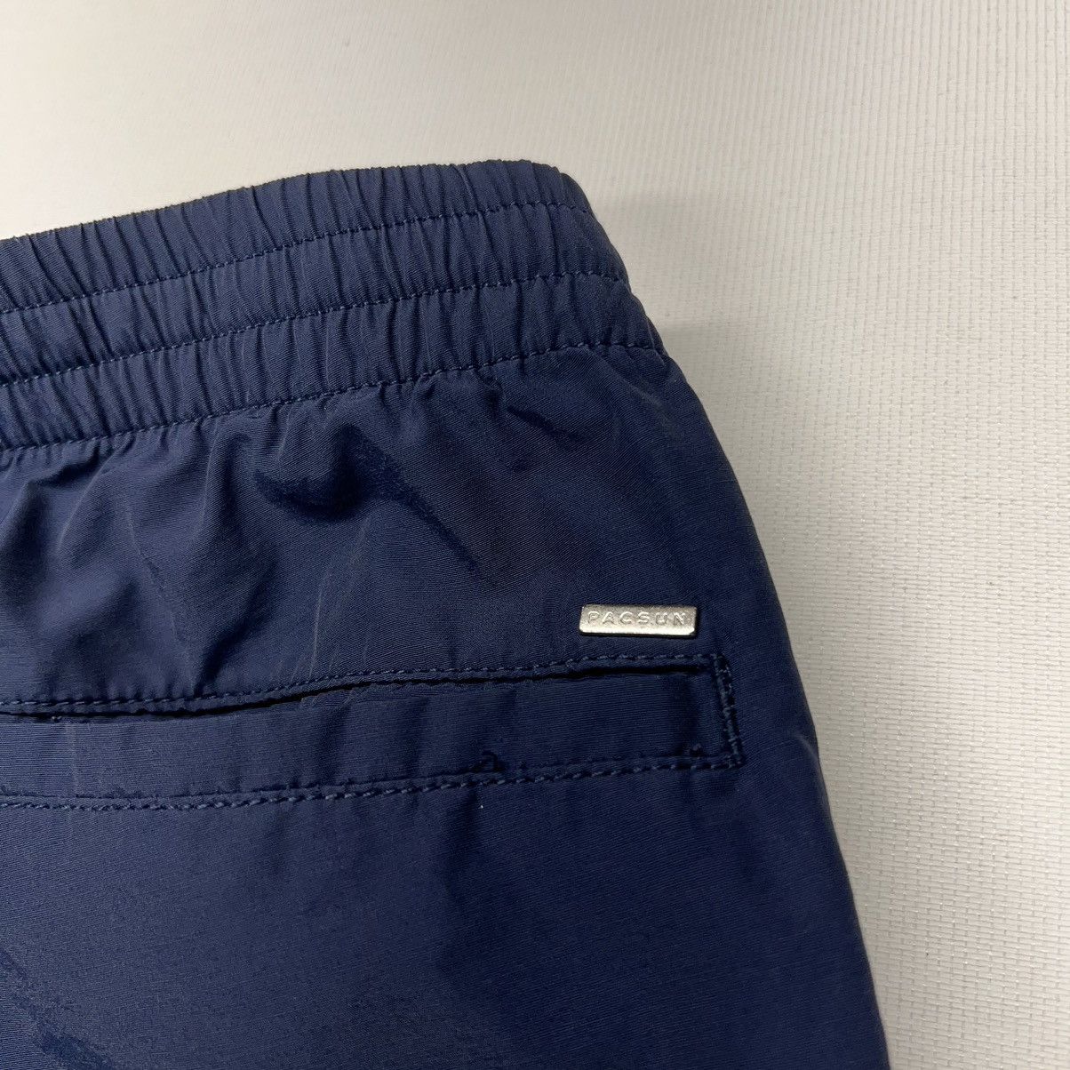 Pacsun Pacsun Pants Blue Jogger Nylon Side Stripe Drawstring Active Size US 30 / EU 46 - 11 Thumbnail