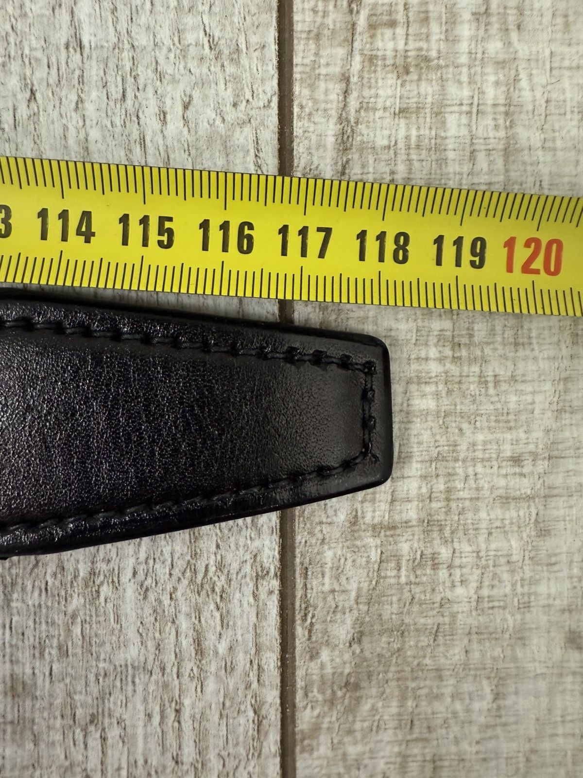 Prada Prada Belt Leather Black Size ONE SIZE - 18 Thumbnail