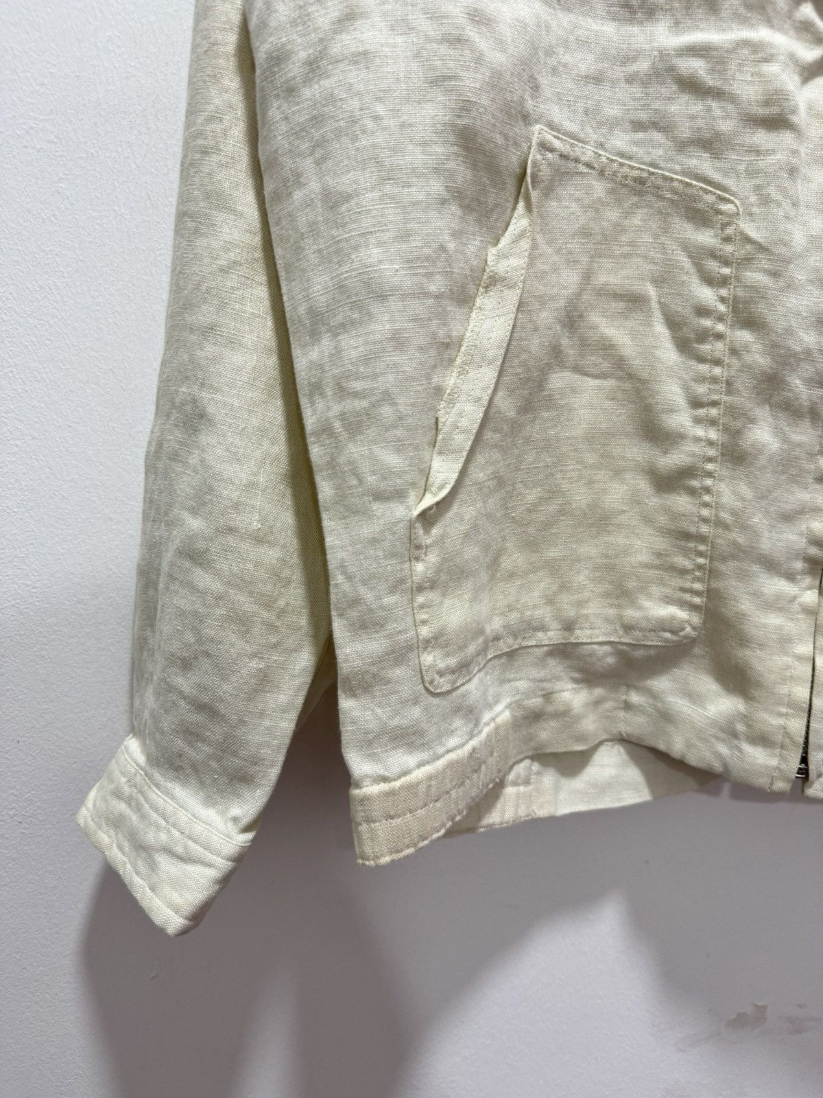 Burberry × Vintage BURBERRY ZIP UP DISTRESSED JACKET Size US S / EU 44-46 / 1 - 5 Thumbnail