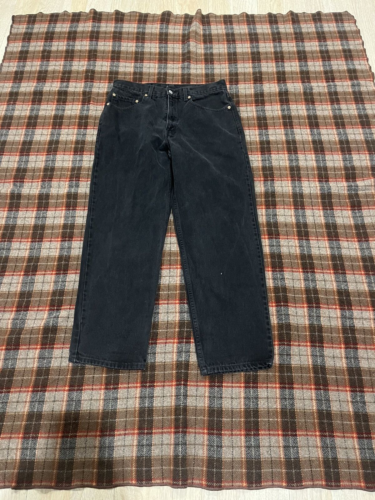 Vintage 1993 Levis 550 made in USA Relaxed Denim Jeans 33