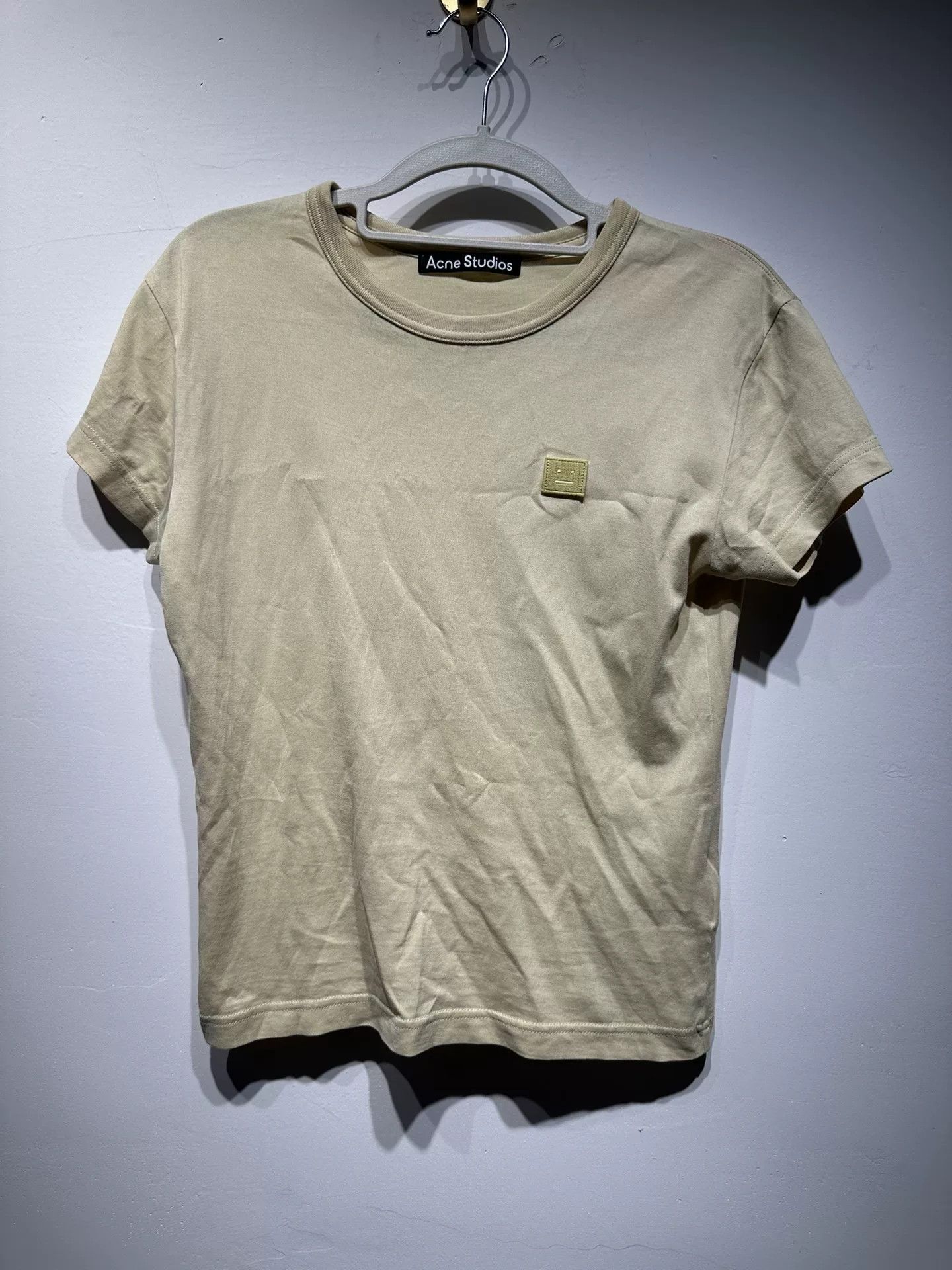 Acne Studios Acne Studios Straight White T-Shirt S Men Size US S / EU 44-46 / 1 - 1 Thumbnail