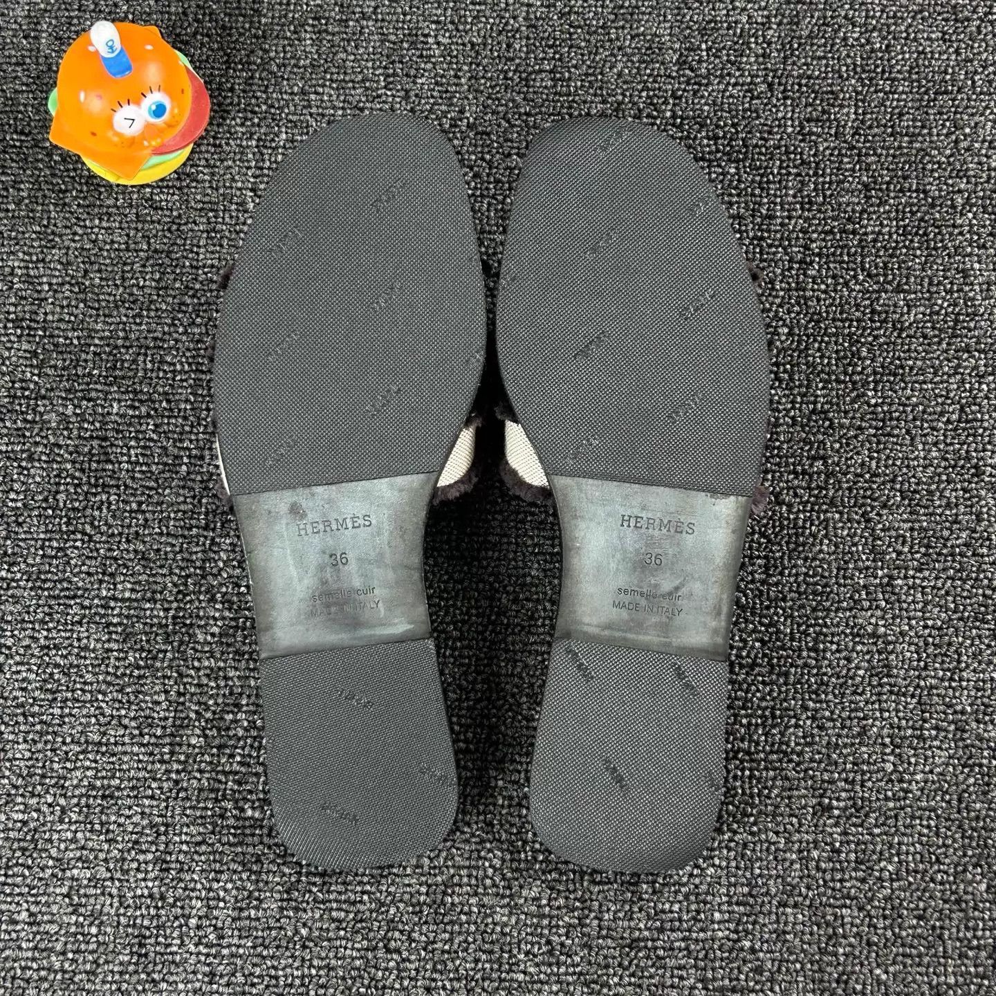 Hermes Hermes Distressed Frayed H Sandal 36 Size US 5.5 / IT 35.5 - 6 Thumbnail