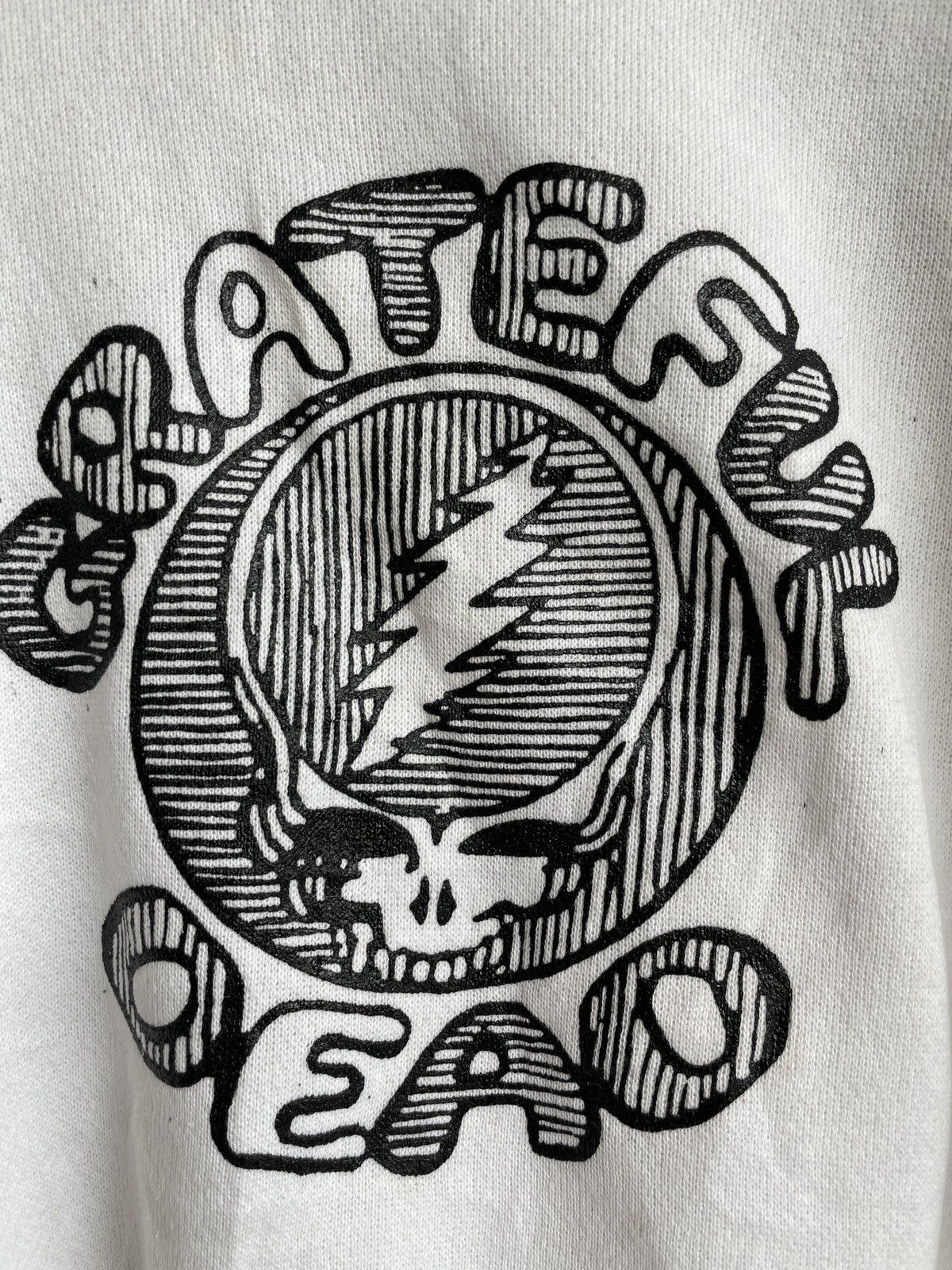 Band Tees Vintage Grateful Dead sweatshirt Big Logo Skull dead Jerzees Size US L / EU 52-54 / 3 - 1 Thumbnail
