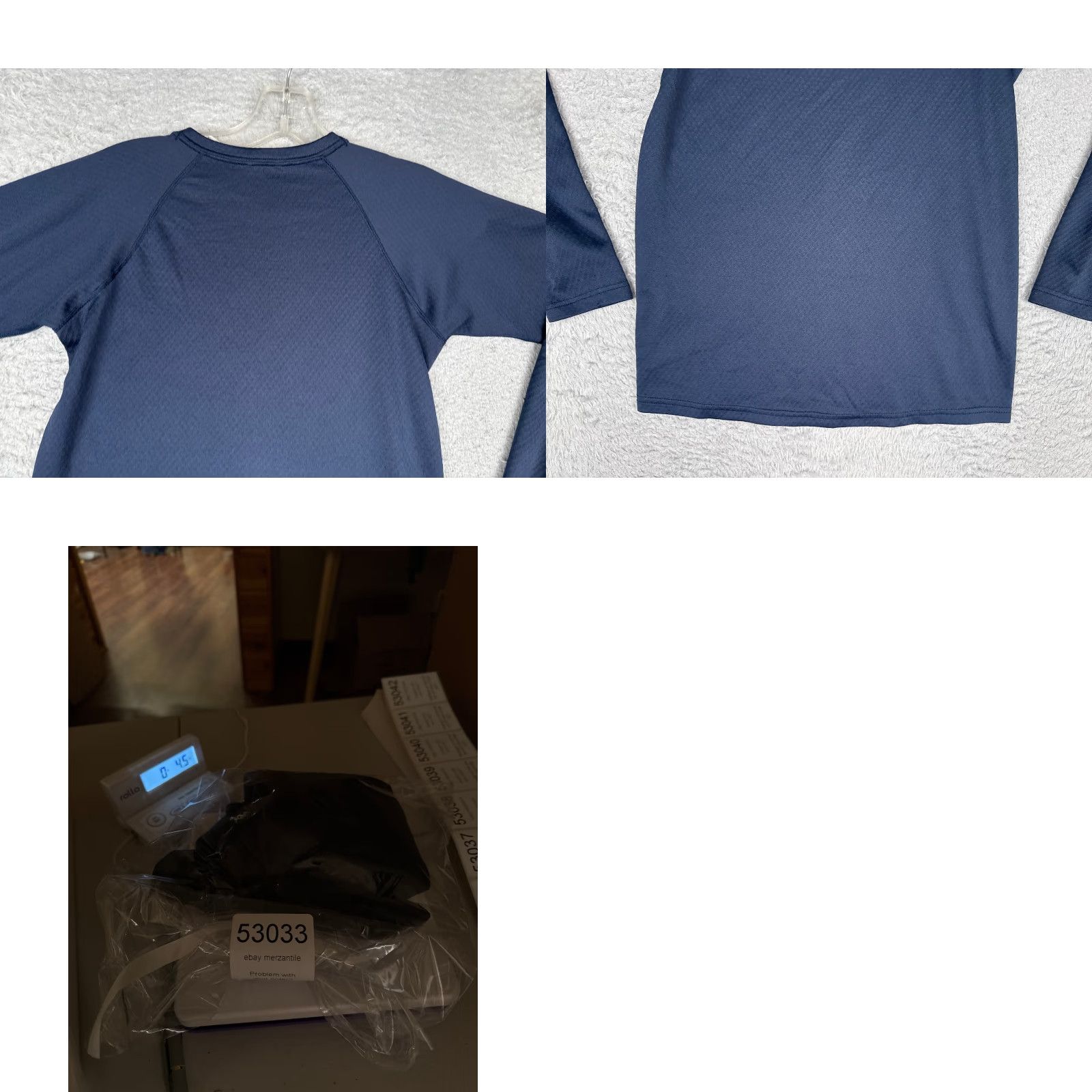 Patagonia Patagonia Shirt Junior Extra Large Blue Capilene Baselayer Long Sleeve Polyester Size XL / US 12-14 / IT 48-50 - 9 Thumbnail