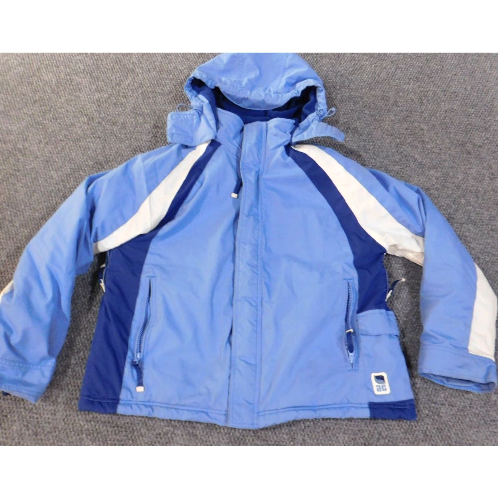 American Eagle Outfitters VINTAGE American Eagle Outfitters Jacket Womens XL Winter Blue Hoodie Outdoors Puffer Zip Lined Size XL / US 12-14 / IT 48-50 - 3 Thumbnail