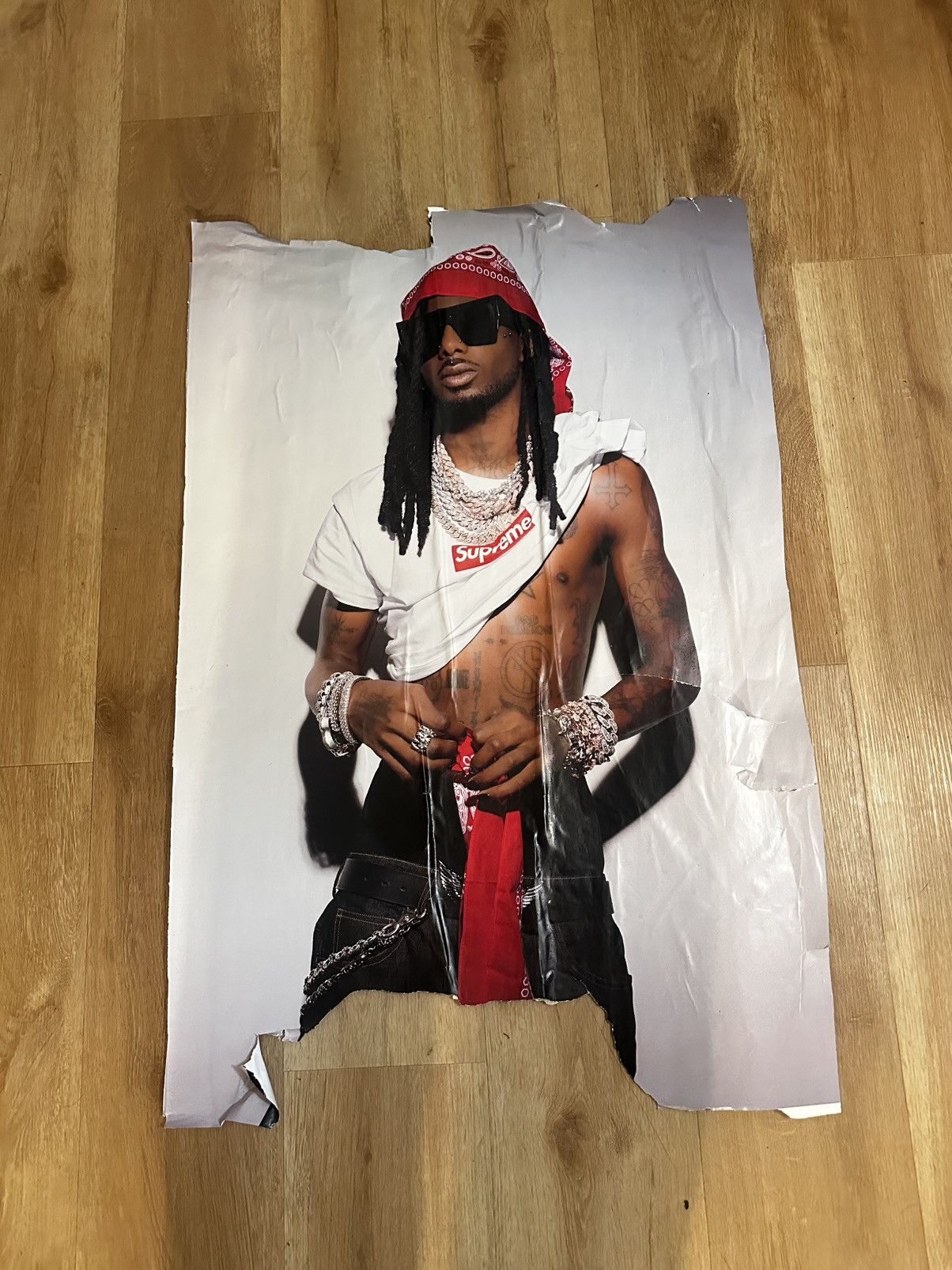 Supreme Playboi carti supreme poster Size ONE SIZE - 2 Thumbnail