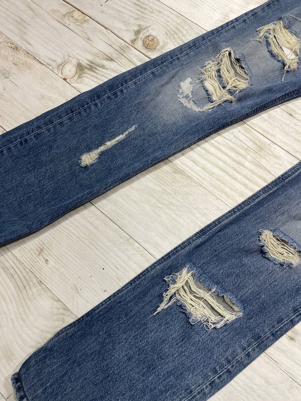 Diesel Diesel Thavar Slim Skinny Denim Jeans Distrissed Y2K Size US 34 / EU 50 - 8 Thumbnail