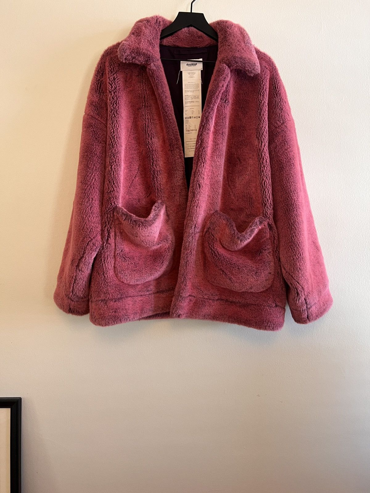 Doublet Doublet Hand Painted Fur Jacket Size US M / EU 48-50 / 2 - 2 Thumbnail
