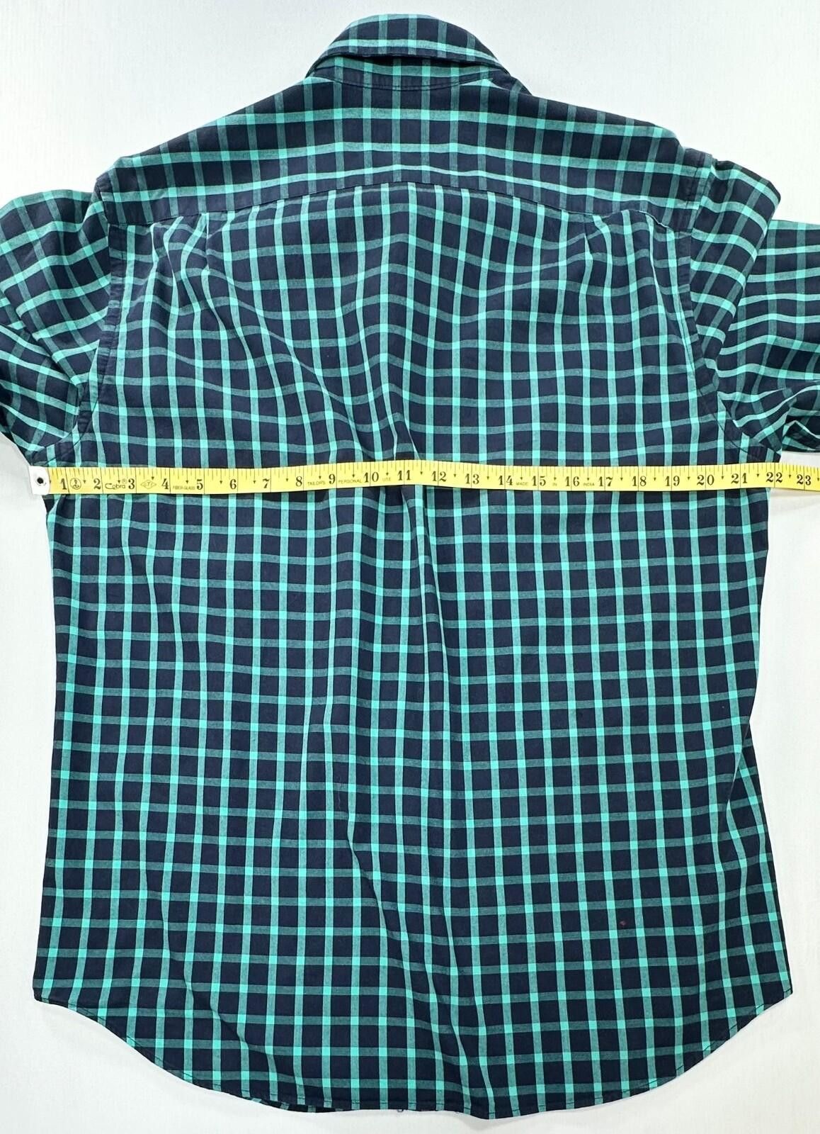 J.Crew J Crew Plaid Check 100% Cotton Oxford Button Up Mens Green M Size US M / EU 48-50 / 2 - 4 Thumbnail