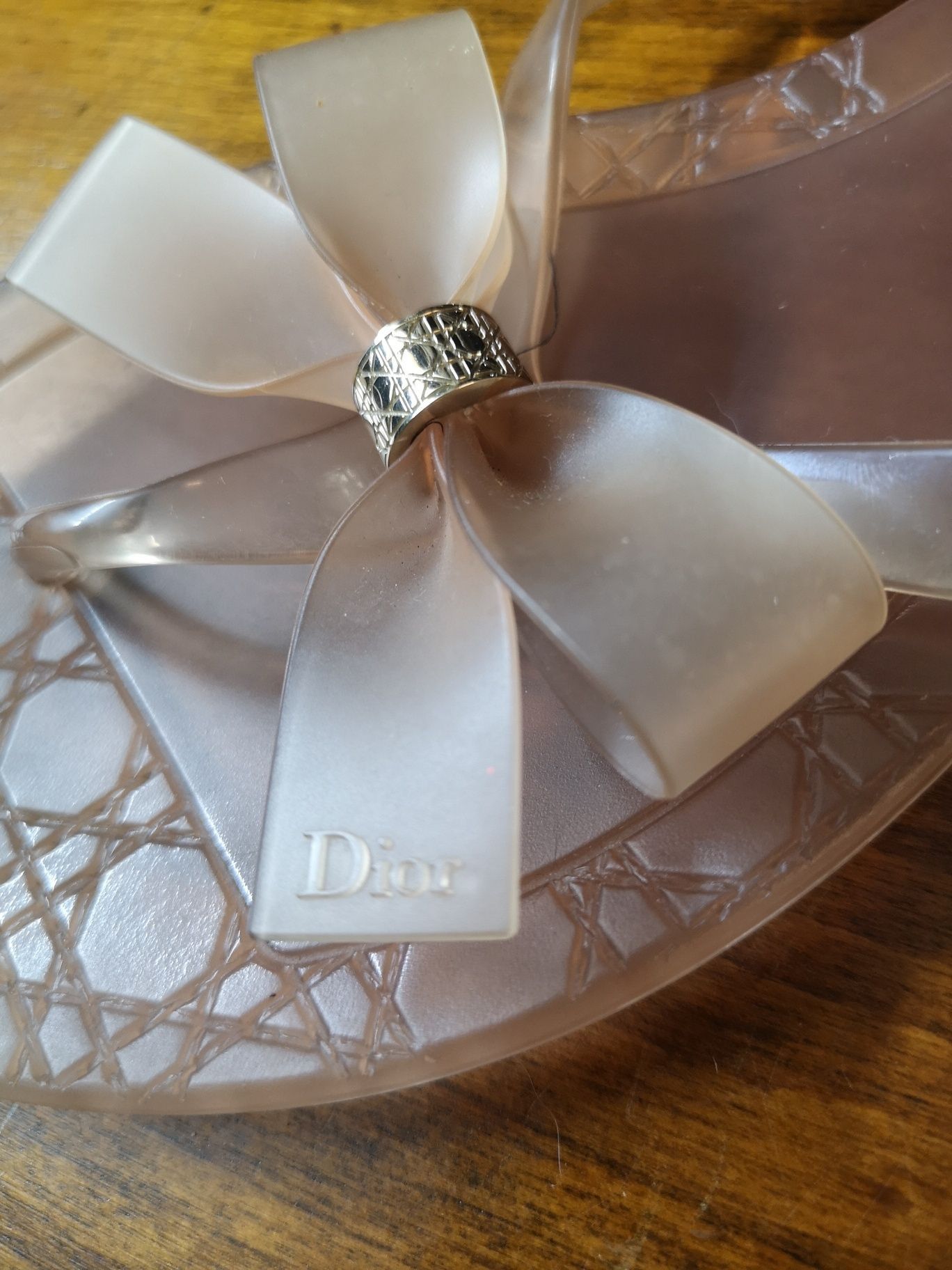 Dior Christian Dior Transparent Flip flops Size US 10 / IT 40 - 2 Thumbnail