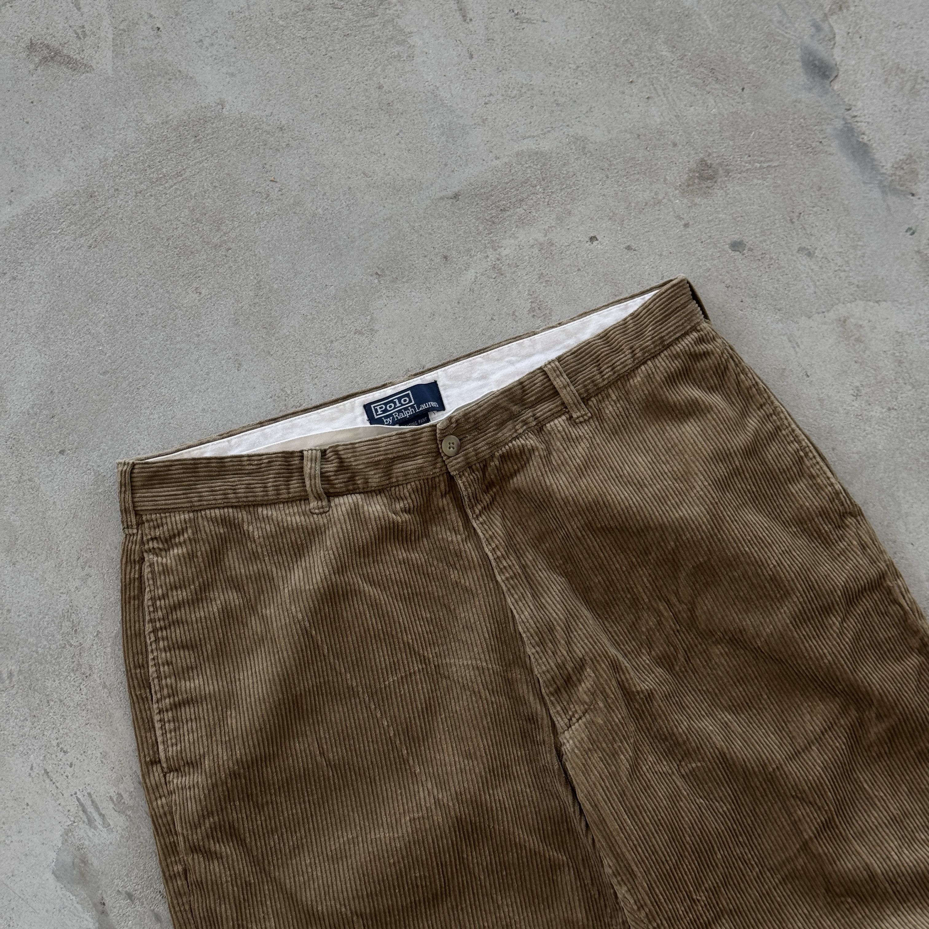 Polo Ralph Lauren Polo Ralph Lauren Keating Corduroy Pants Trousers 36x30 Size US 36 / EU 52 - 5 Thumbnail