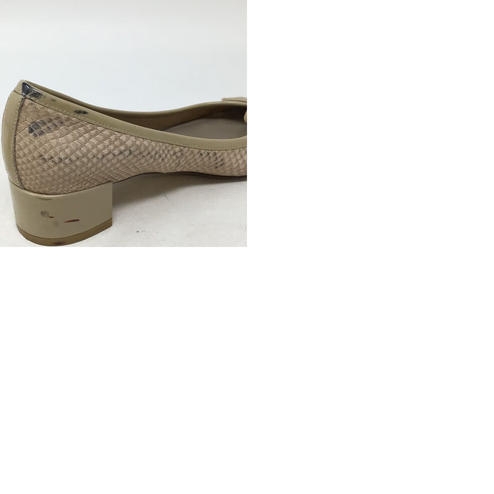 Cole Haan Cole Haan Heels Womens 5.5 B Grand OS Pump Cap Toe Snake Print Brown Block OS Pump Womens Shoes Brown Snake Print Cap Toe Pump Size ONE SIZE - 9 Thumbnail