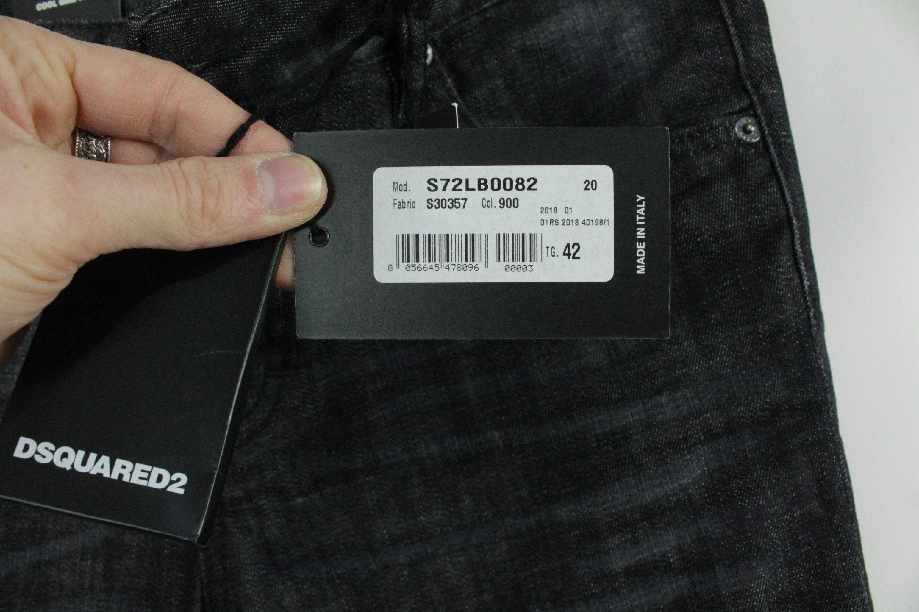 Dsquared2 Dsquared2 Cool Girl Jeans Black Denim Size 28" / US 6 / IT 42 - 4 Thumbnail