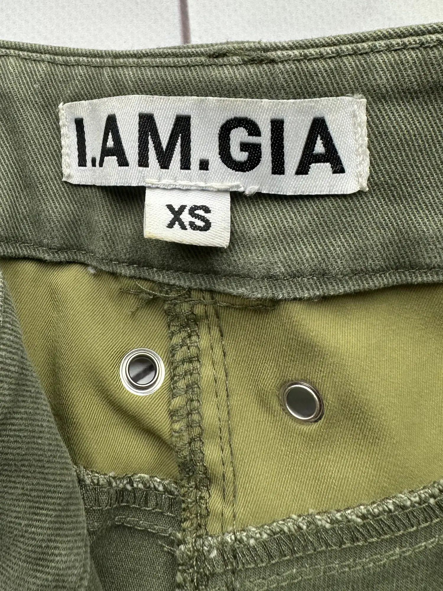 I.AM.GIA I Am Gia Wide Zipped Pants (B279) Size 25" / US 0 / IT 36 - 7 Thumbnail
