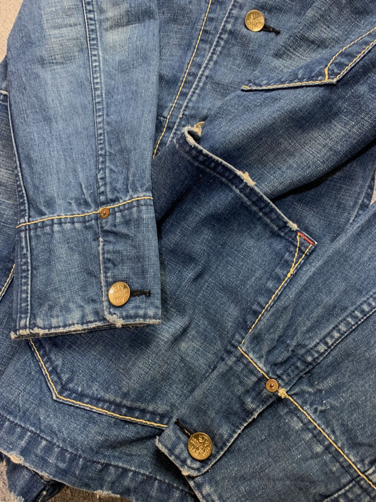 Levi's 🐍 SOLD 🐍Vintage Levi’s Redloop Chore Denim Jacket Size US M / EU 48-50 / 2 - 5 Thumbnail