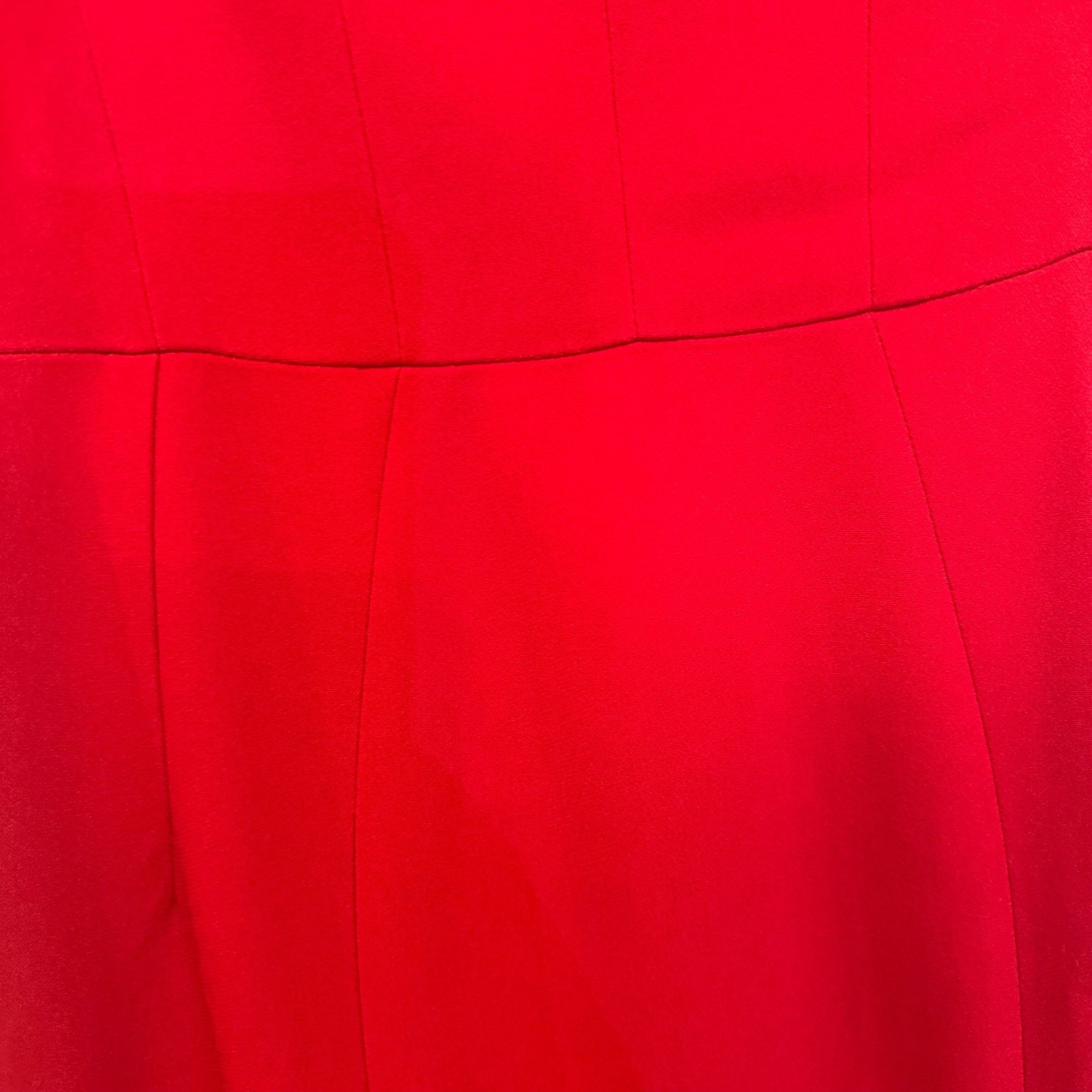 Dolce & Gabbana ✨Dolce & Gabbana Size US 6/ IT42 Women's Red Scoop Neck Midi Size M / US 6-8 / IT 42-44 - 5 Thumbnail