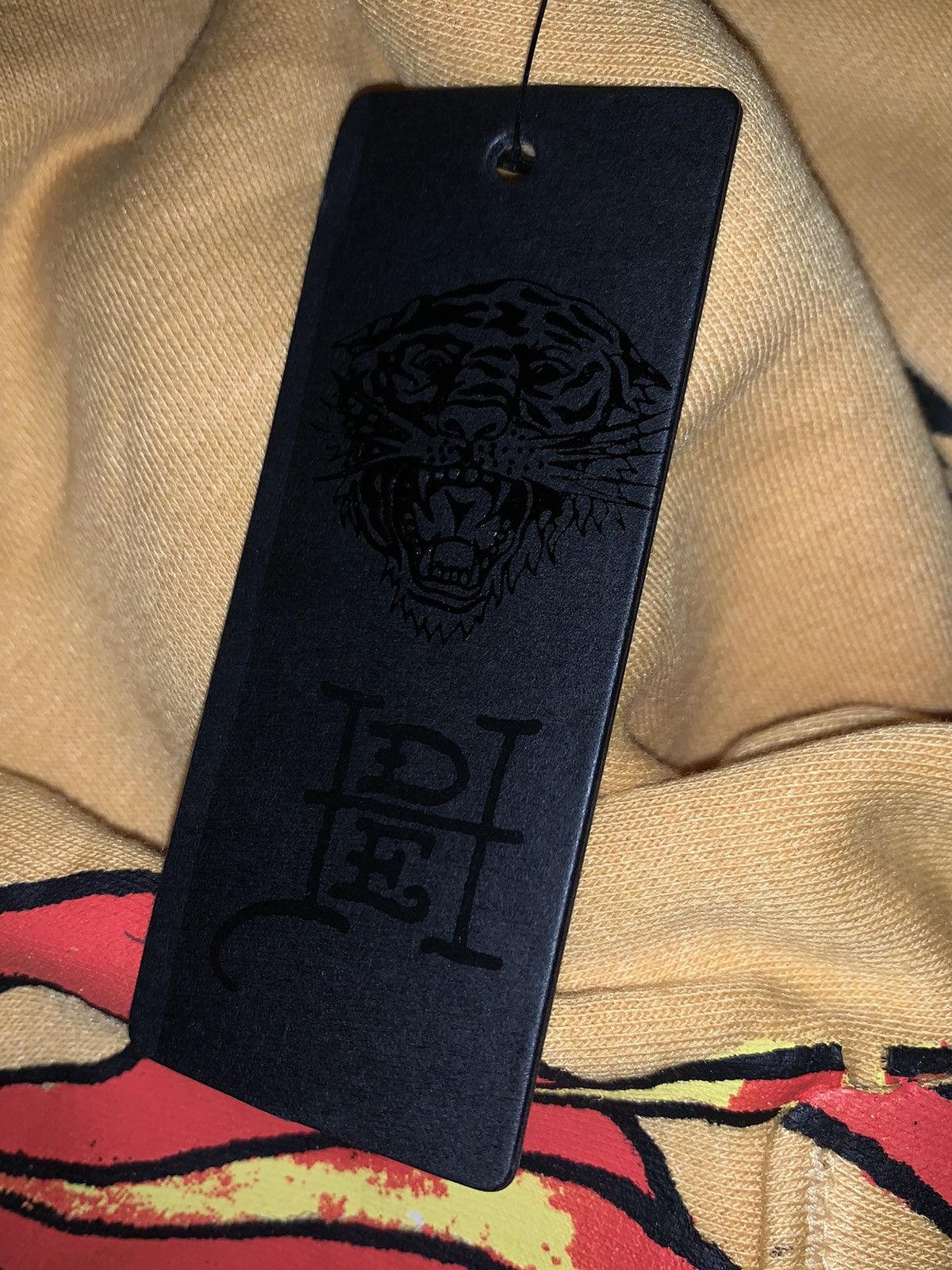 Ed Hardy *RARE* New Ed Hardy Flame Tiger Eyeball Hoodie Big Print AOP Size US XL / EU 56 / 4 - 9 Thumbnail