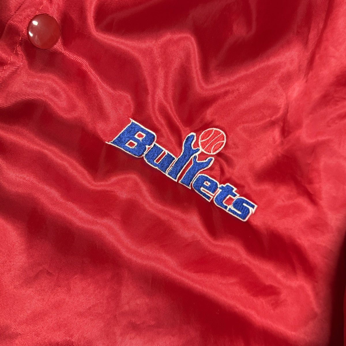 Swingster Vintage 80s 90s Washington BULLETS Varsity Jacket - NBA Size US M / EU 48-50 / 2 - 4 Thumbnail