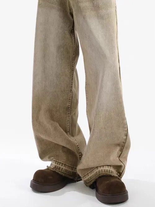 Japanese Brand Vintage straight leg casual baggy jeans Size US 34 / EU 50 - 3 Thumbnail