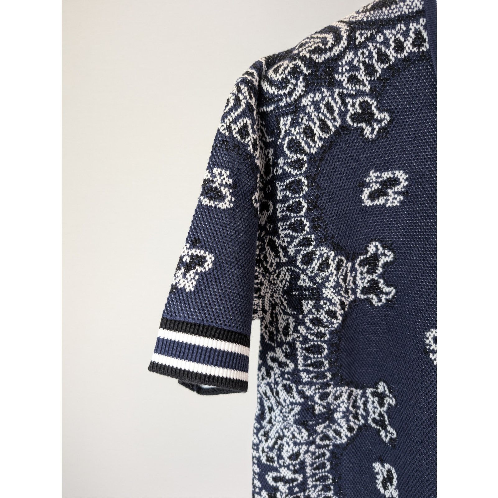 Amiri o1rshd1 Bandana Polo Shirt in Blue Size US S / EU 44-46 / 1 - 6 Thumbnail