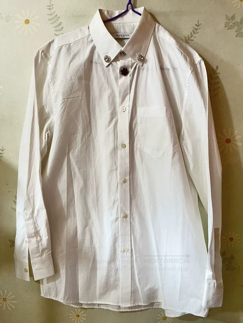 Givenchy Givenchy Classic White Shirt Size US S / EU 44-46 / 1 - 4 Thumbnail