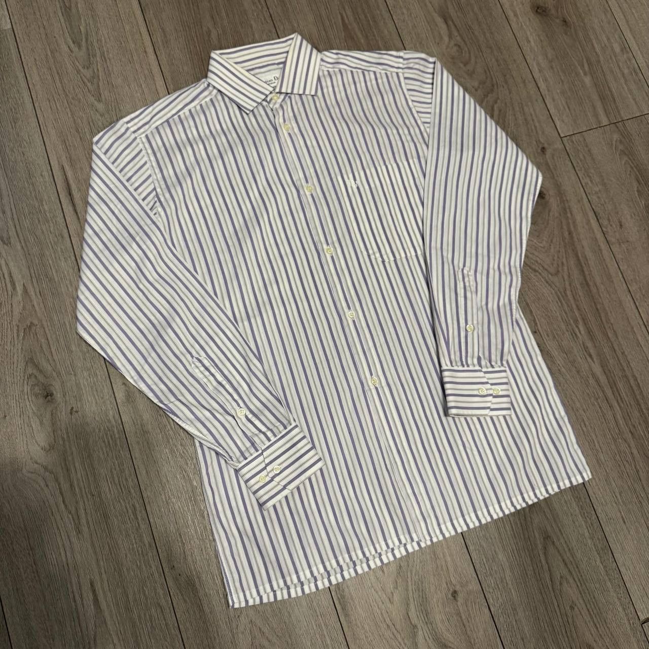 Christian Dior Monsieur christian dior monsieur button up shirt striped Size M Size US M / EU 48-50 / 2 - 2 Thumbnail