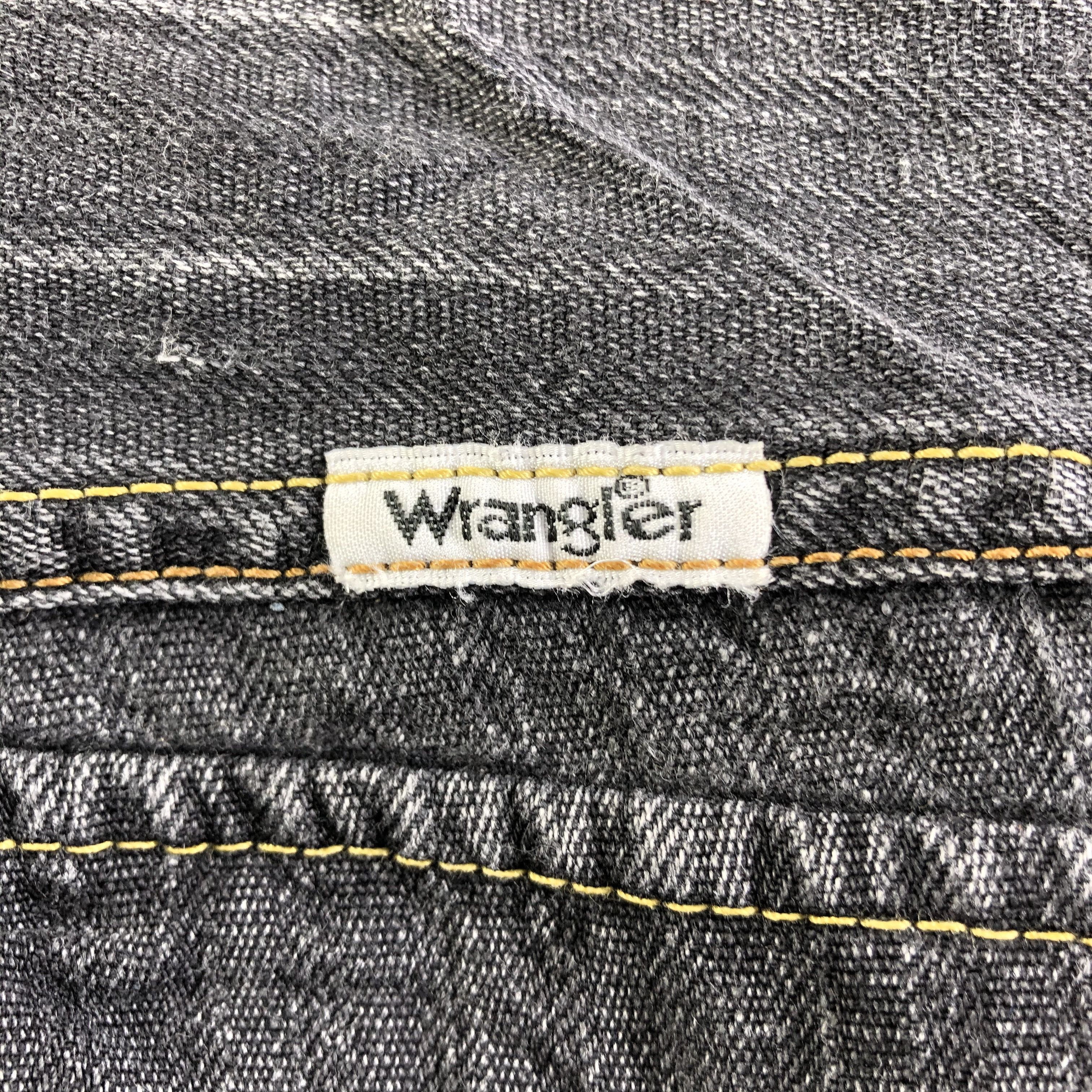 Vintage Vintage Wrangler Jeans Faded Black Denim KJ3009 Size US 36 / EU 52 - 5 Thumbnail