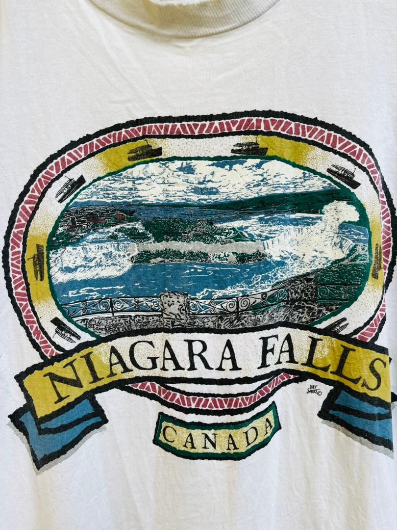 Japanese Brand × Vintage Vintage 90s Niagara Fall Designer Fashion Style Shirt Size US L / EU 52-54 / 3 - 6 Thumbnail
