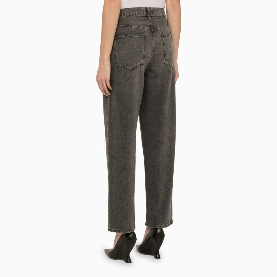 Agolde o1d2blof0724 Deconstructed Denim Jeans in Grey Size 28" / US 6 / IT 42 - 4 Thumbnail