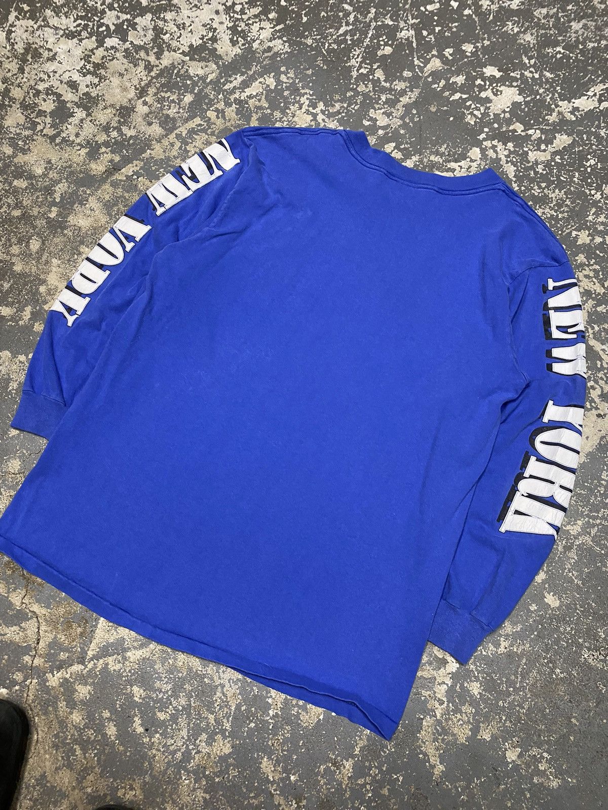 Giant × Vintage Vintage New York Giants True Fan NFL Long Sleeve Tshirt 1995 Size US L / EU 52-54 / 3 - 9 Thumbnail