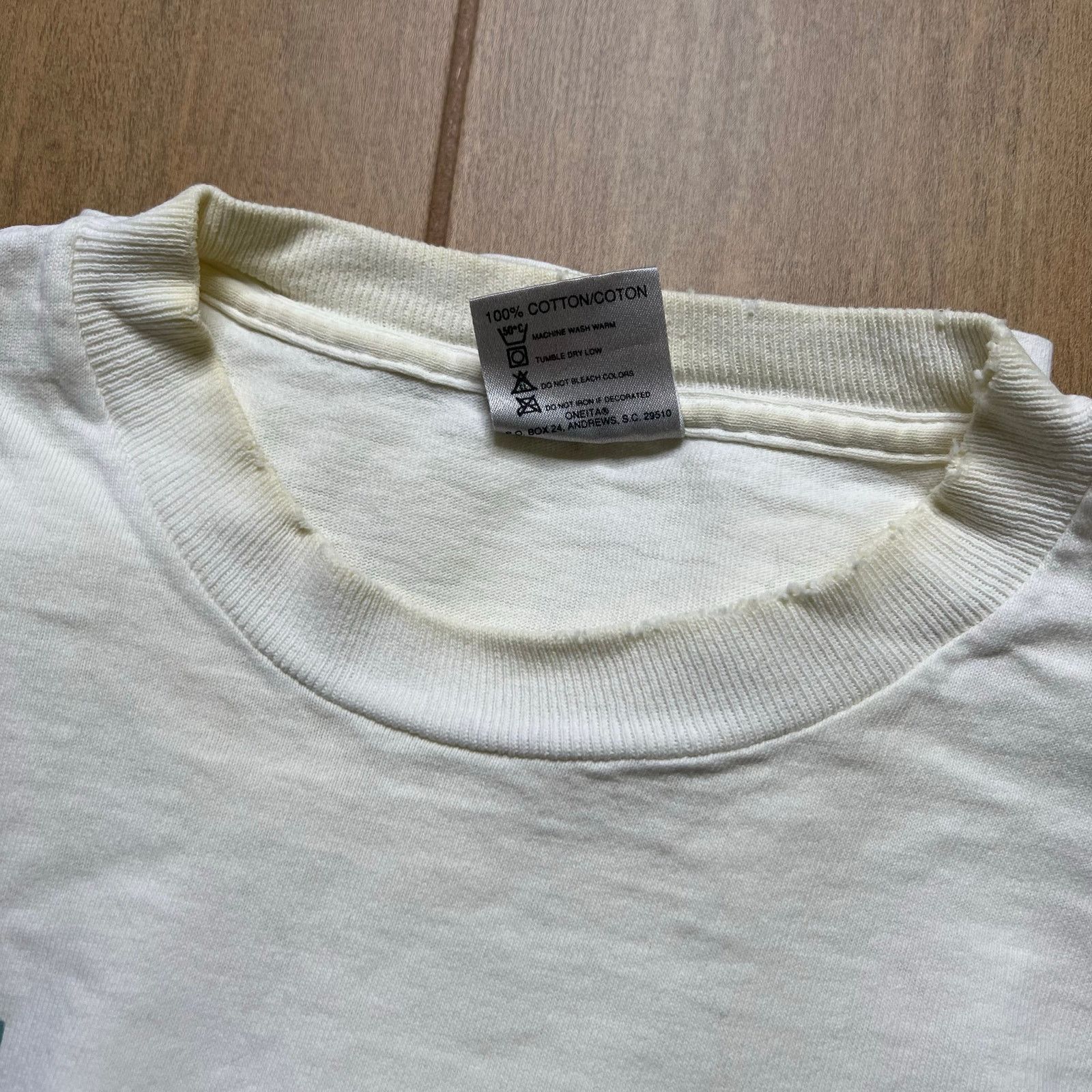 Vintage Vintage 90s T-shirt XL "Selandia, Our Future's So Bright Size US XL / EU 56 / 4 - 9 Thumbnail
