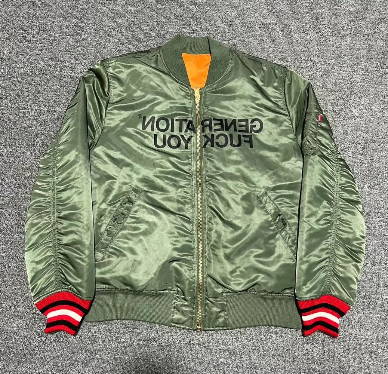 Supreme Supreme Undercover Reversible MA-1 Jacket Size Medium 