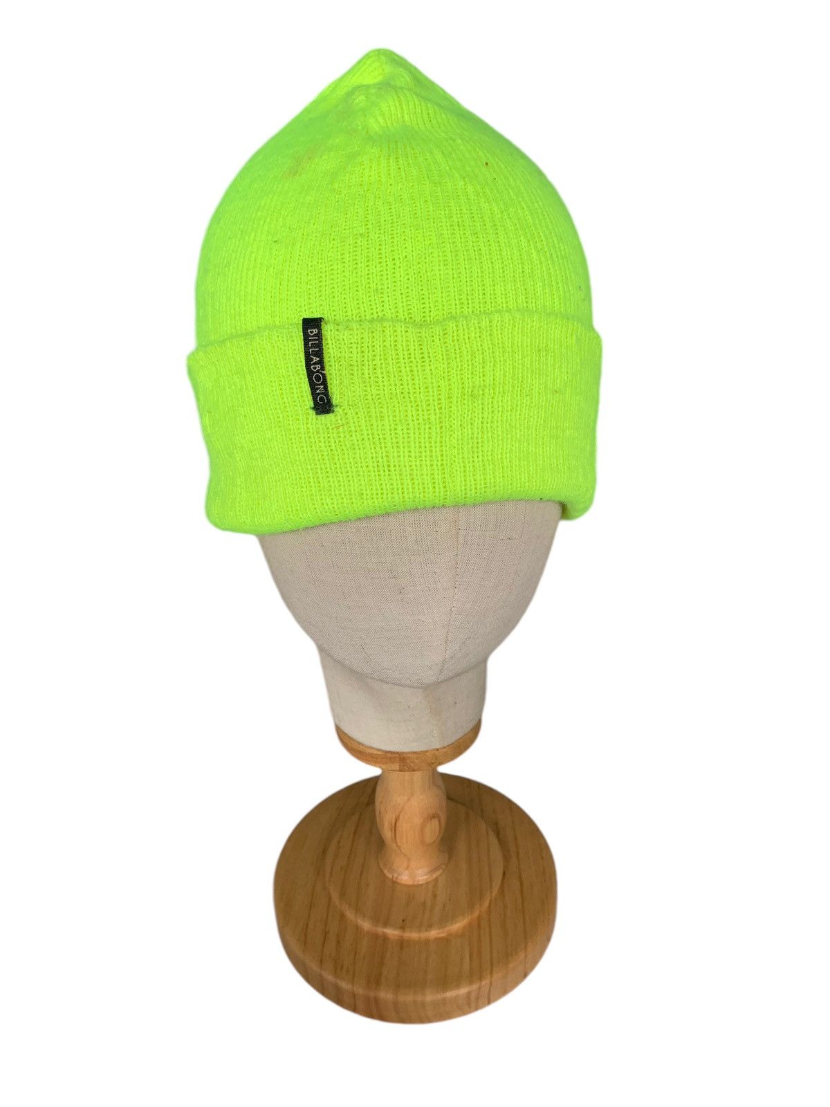 Billabong × Japanese Brand Billabong Streetwear Beanie hats with small stains Size ONE SIZE - 1 Thumbnail