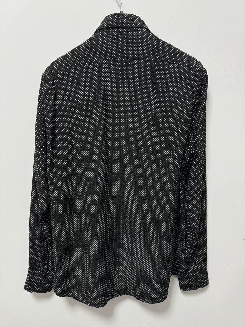 Saint Laurent Paris Saint Laurent Paris Saint Laurent Polka Dot Silk Shirt Siz Size US M / EU 48-50 / 2 - 2 Thumbnail
