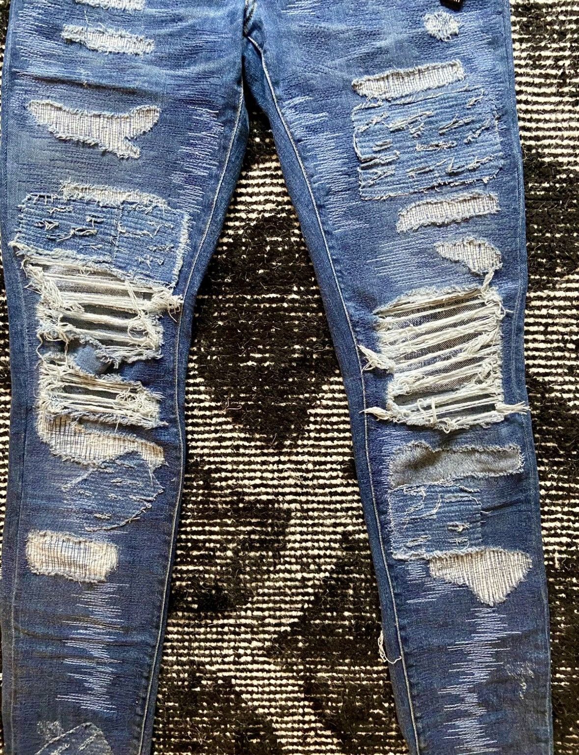 Amiri Amiri MXO Med Indigo Jeans Size US 28 / EU 44 - 2 Thumbnail