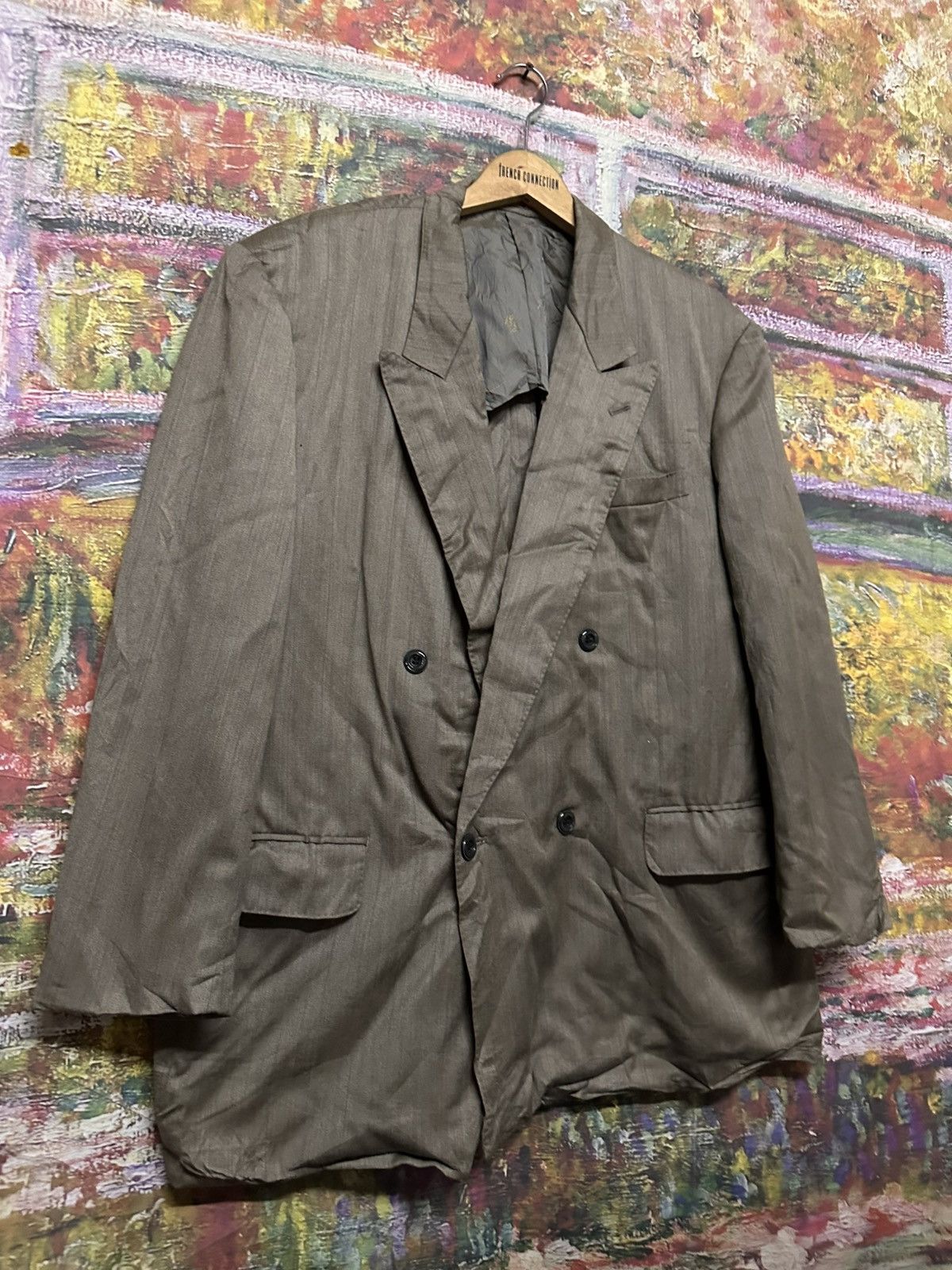 Yves Saint Laurent Vintage Blazer Ysl Size 38L - 4 Thumbnail