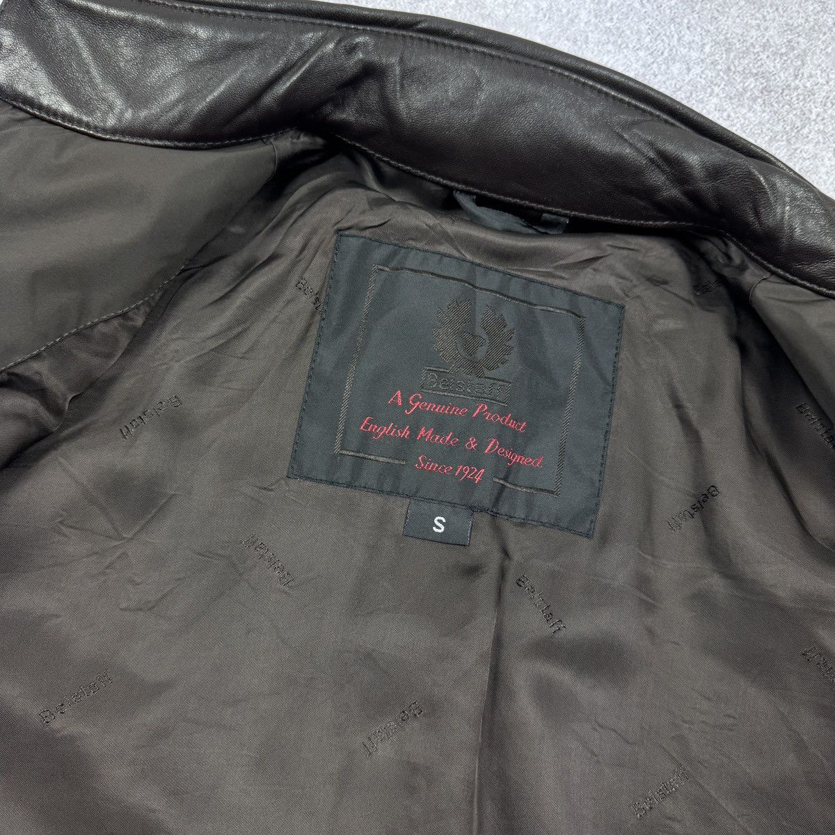 Belstaff Men`s Belstaff Nylon Gold Label Brown Jacket Size S-M Size US S / EU 44-46 / 1 - 11 Thumbnail