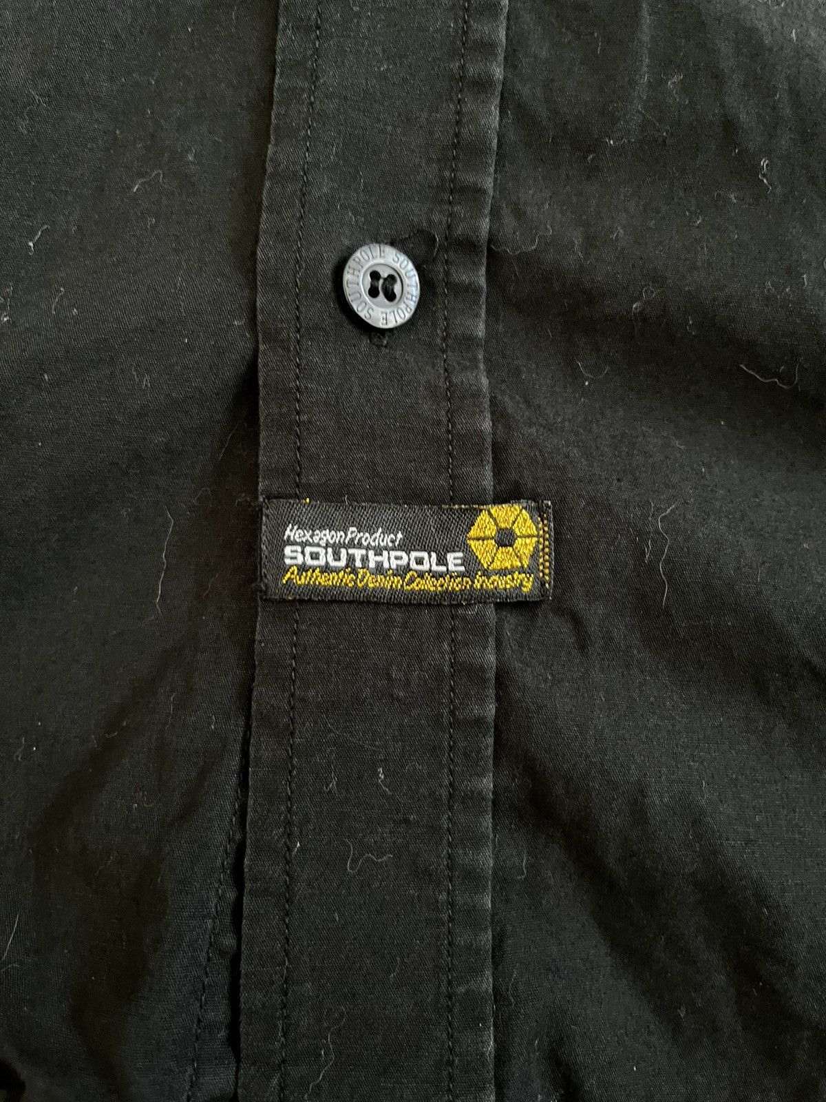 Southpole Y2k Grunge Southpole Button-Up Shirt With A Dope Graphic Size US XXL / EU 58 / 5 - 3 Thumbnail