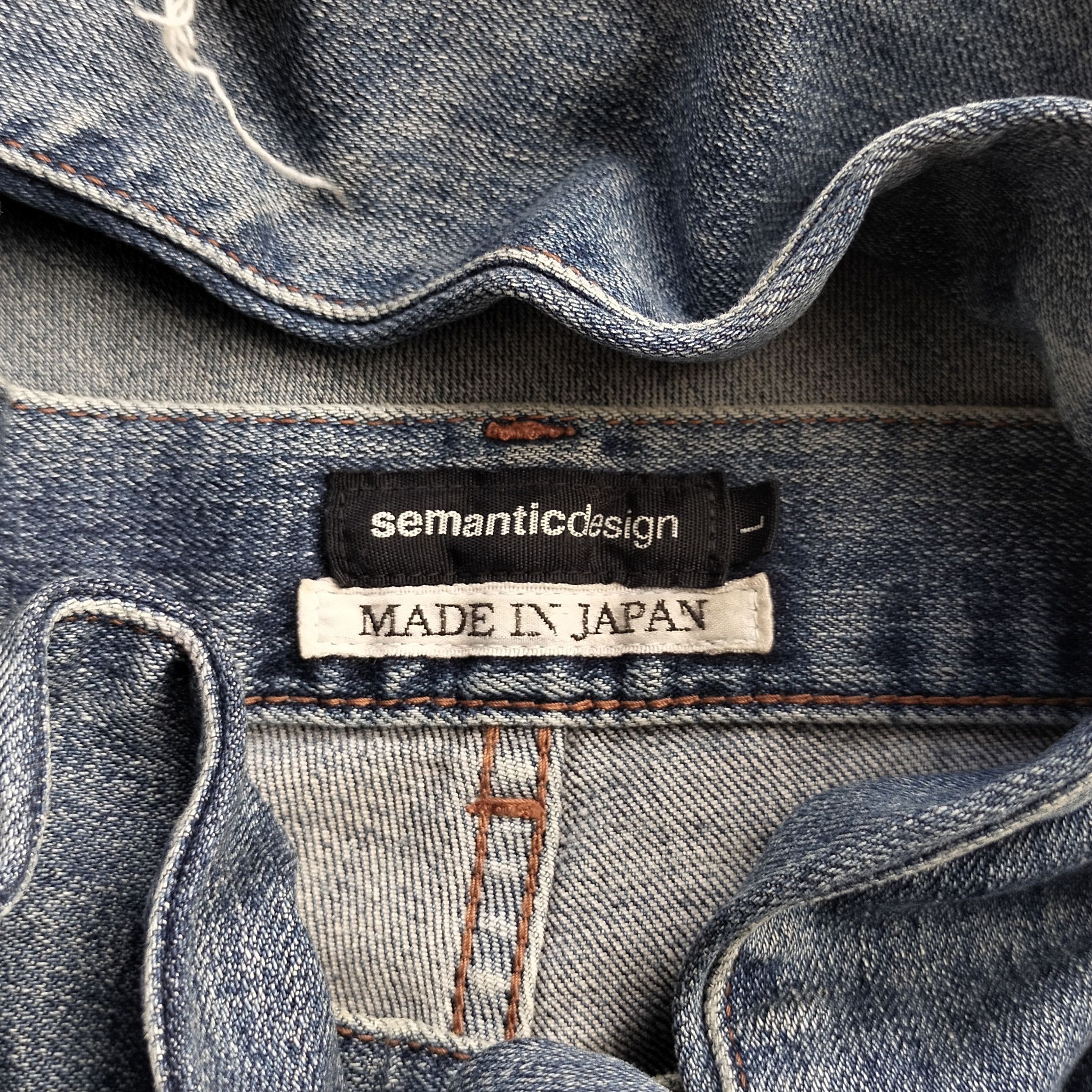 semanticdesign Semantic design japan clawmark slim jeans Size US 33 - 11 Thumbnail