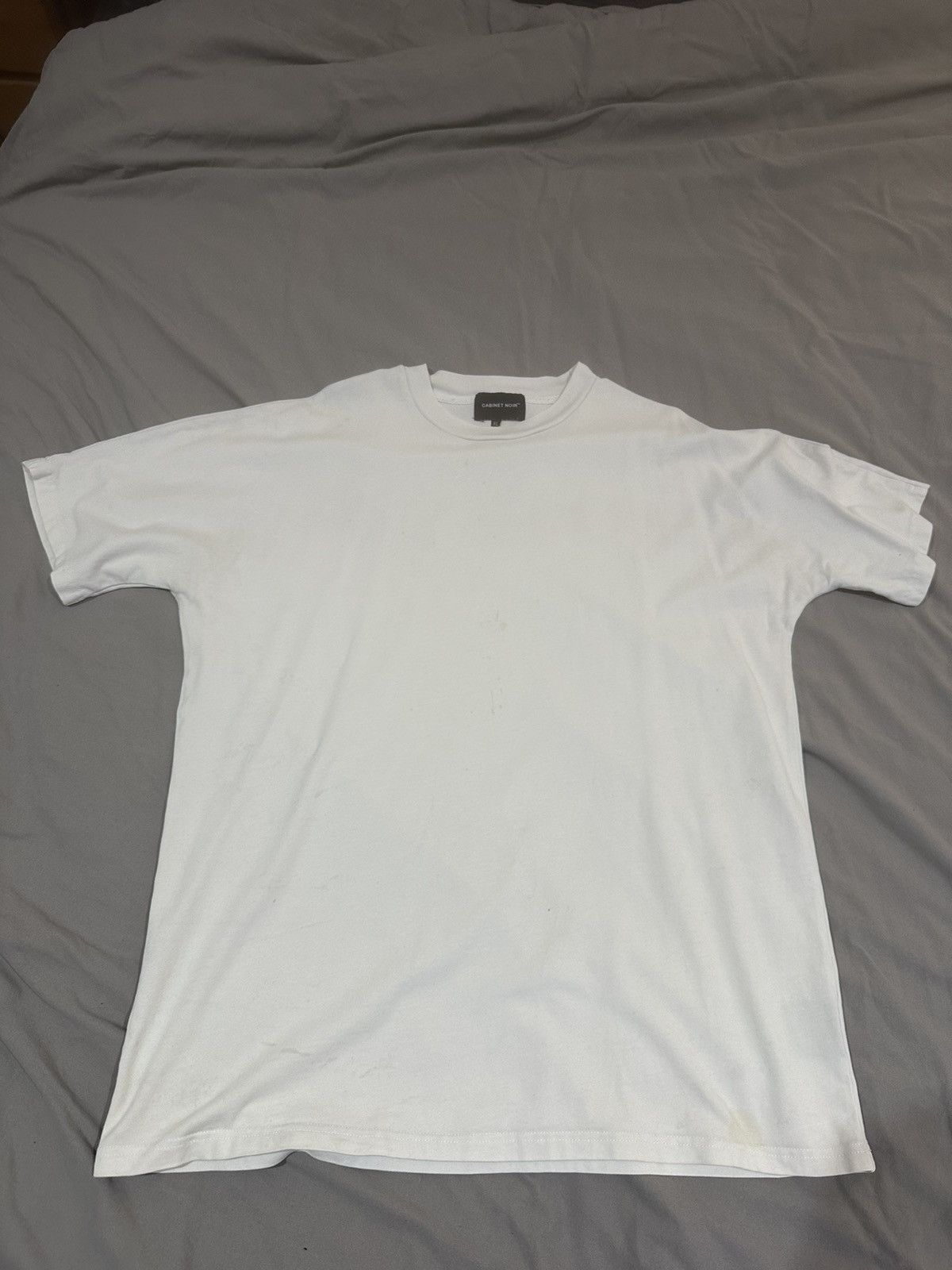 Vintage Cabinet noir white tee Size US XL / EU 56 / 4 - 1 Thumbnail