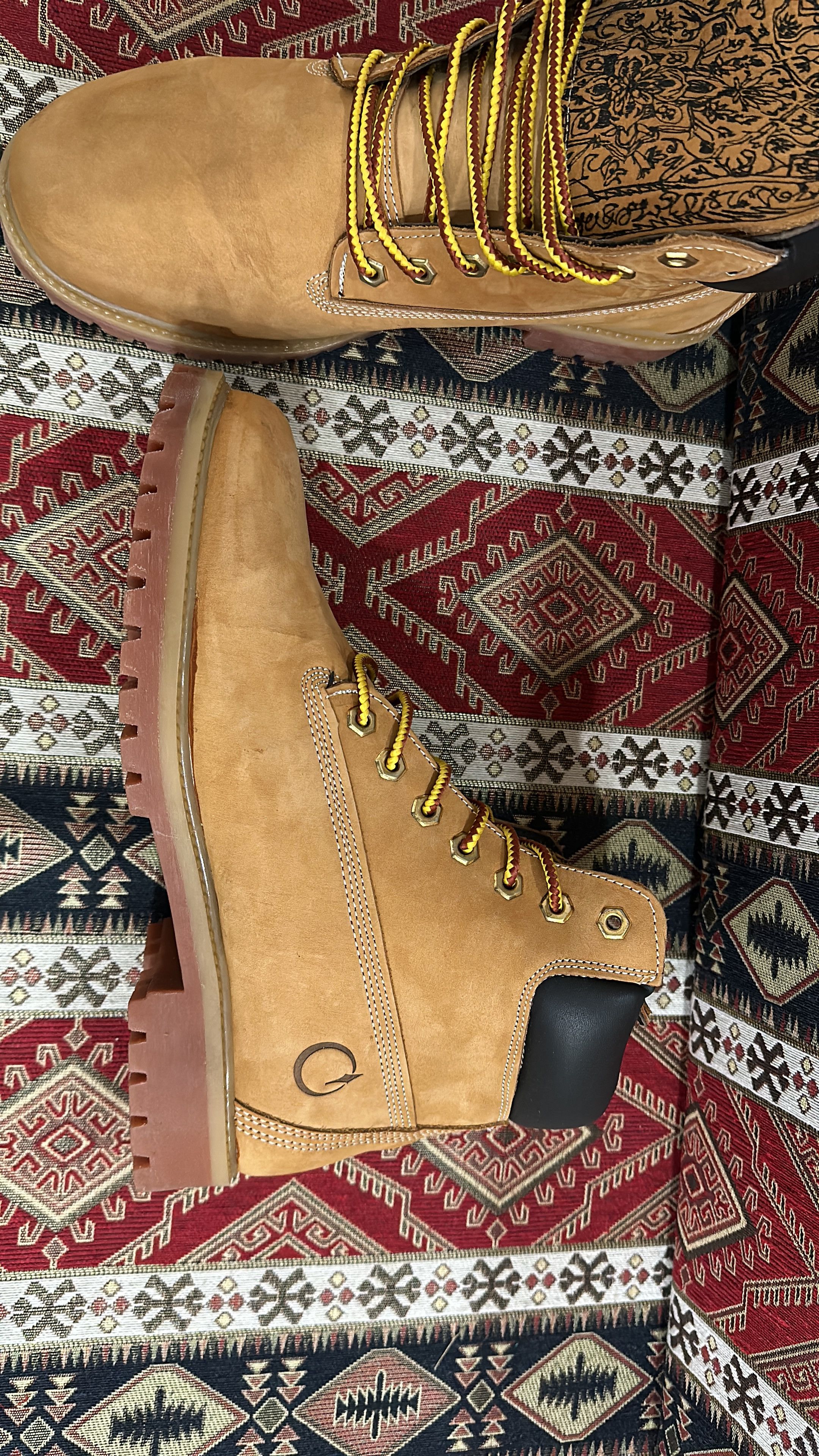 Derschutze Derschütze "yasmin v3" Boots Size 45 Timberland Style Size US 11 / EU 44 - 9 Thumbnail