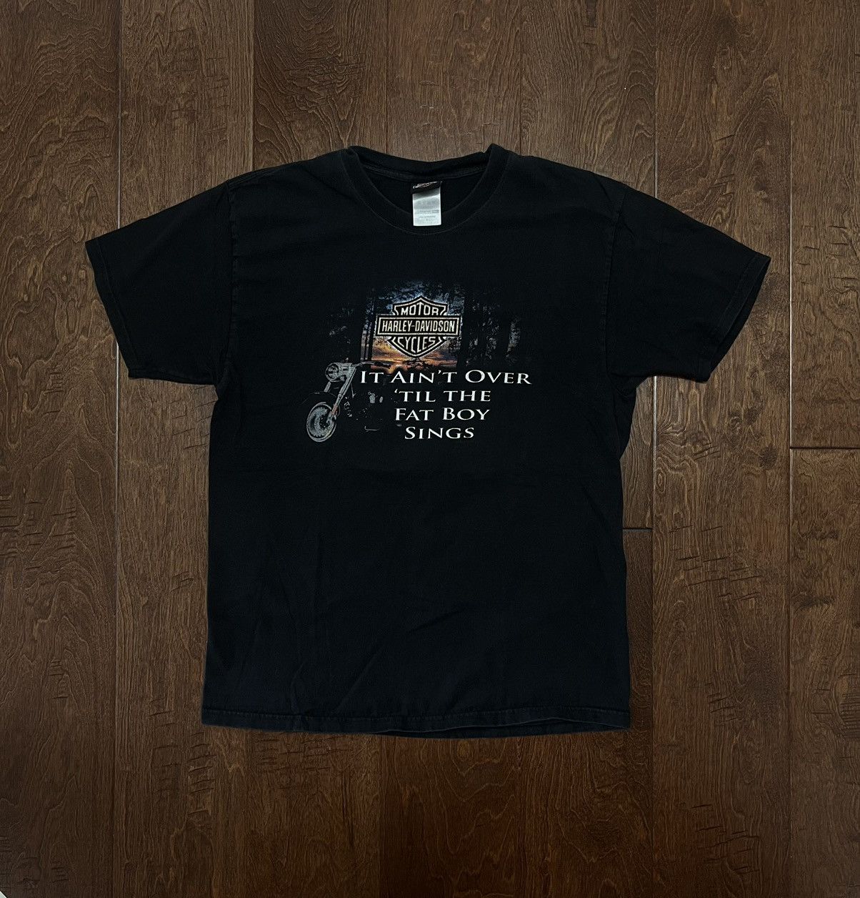 Harley Davidson × Vintage 00s Harley-Davidson T-Shirt Size US L / EU 52-54 / 3 - 2 Thumbnail