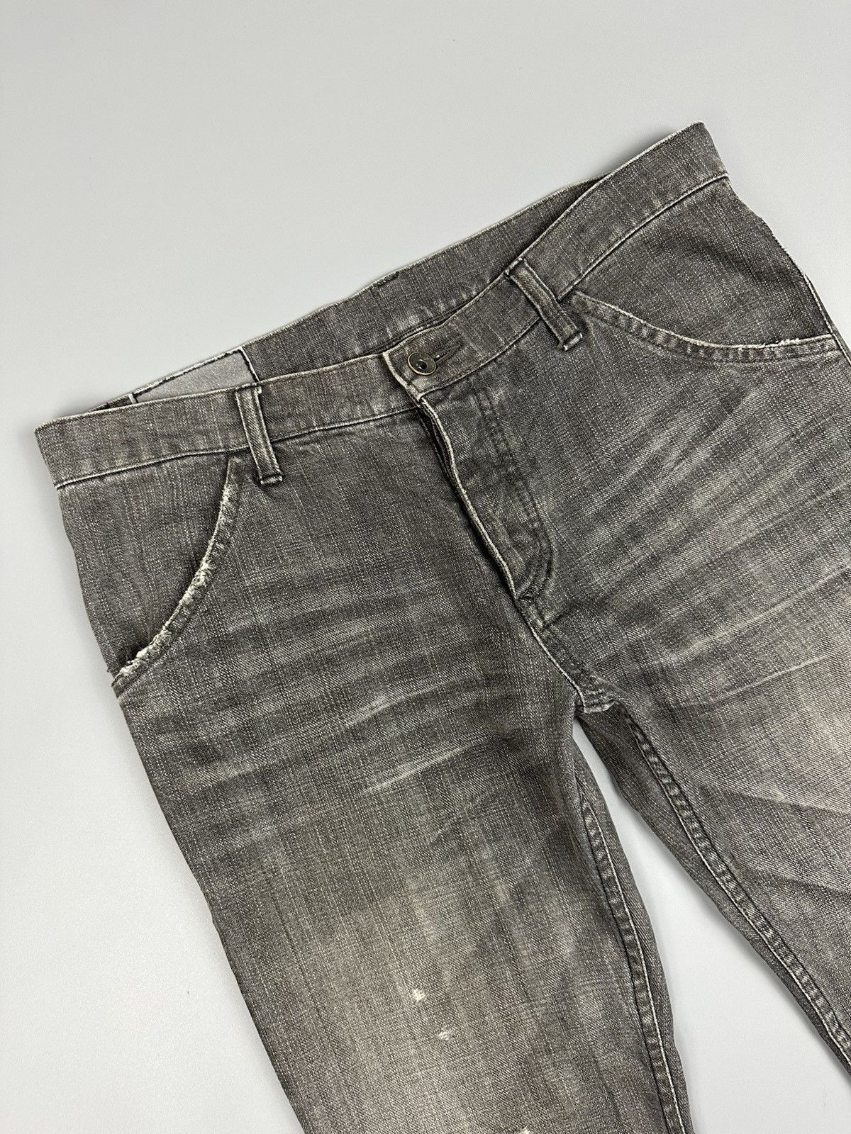 Attachment Distressed Attachment Grey Denim Size US 33 - 7 Thumbnail